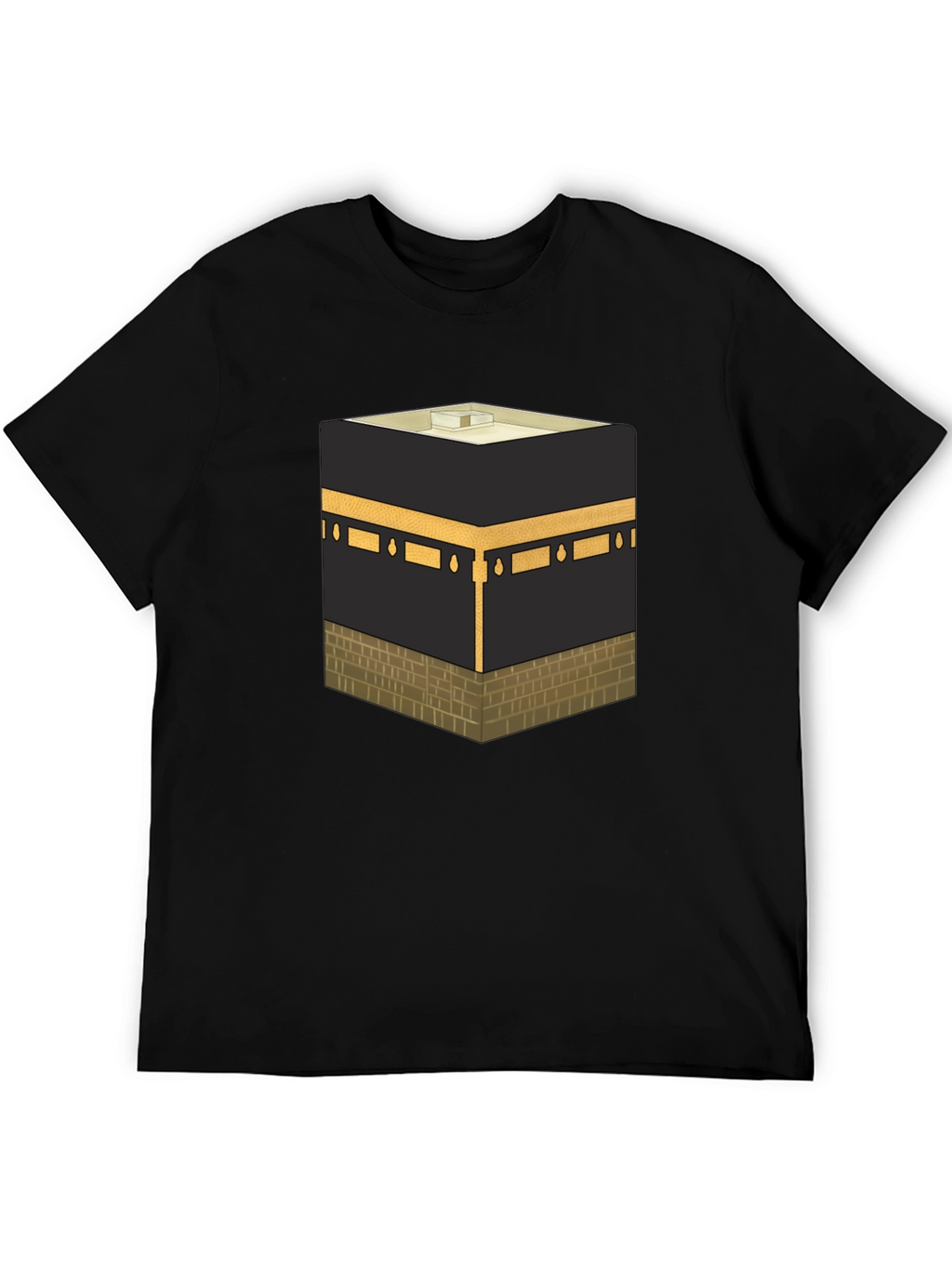 Kaaba Graphic Black T-Shirt