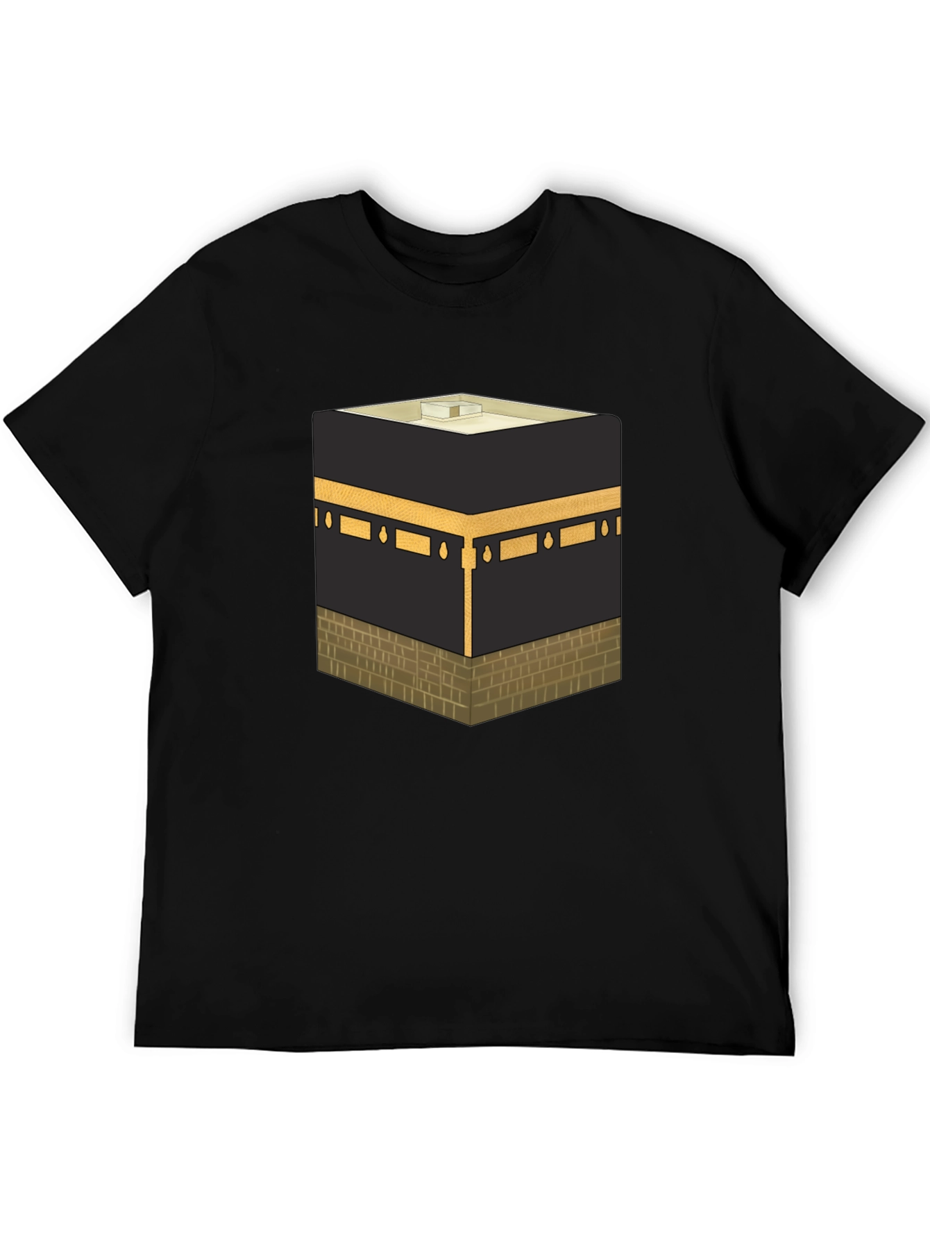 Kaaba Graphic Black T-Shirt