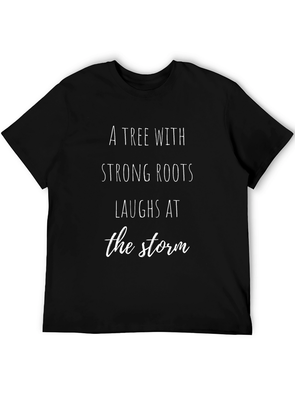 Tree Roots Graphic Tee - Strong and Resilient