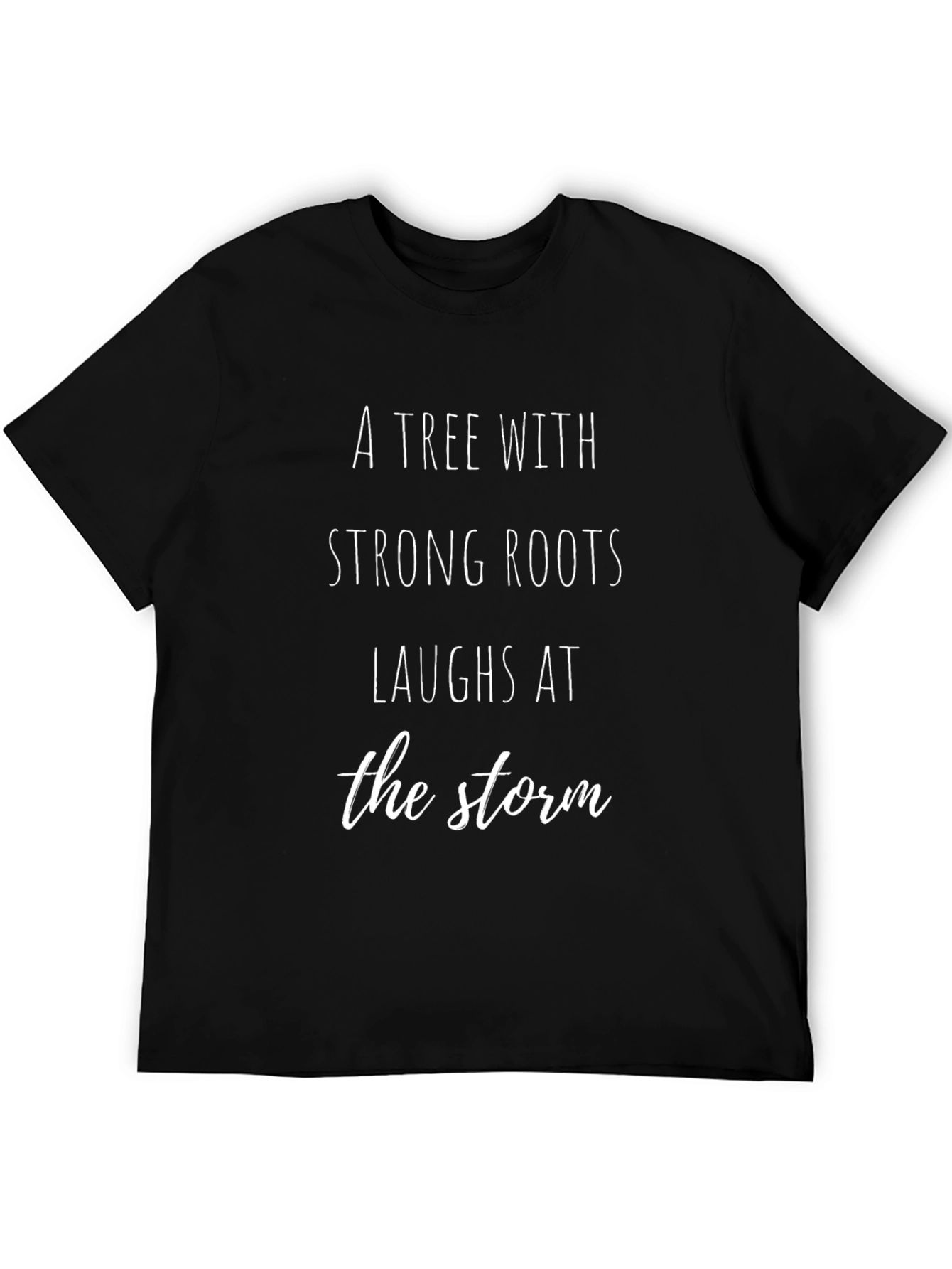 Tree Roots Graphic Tee - Strong and Resilient