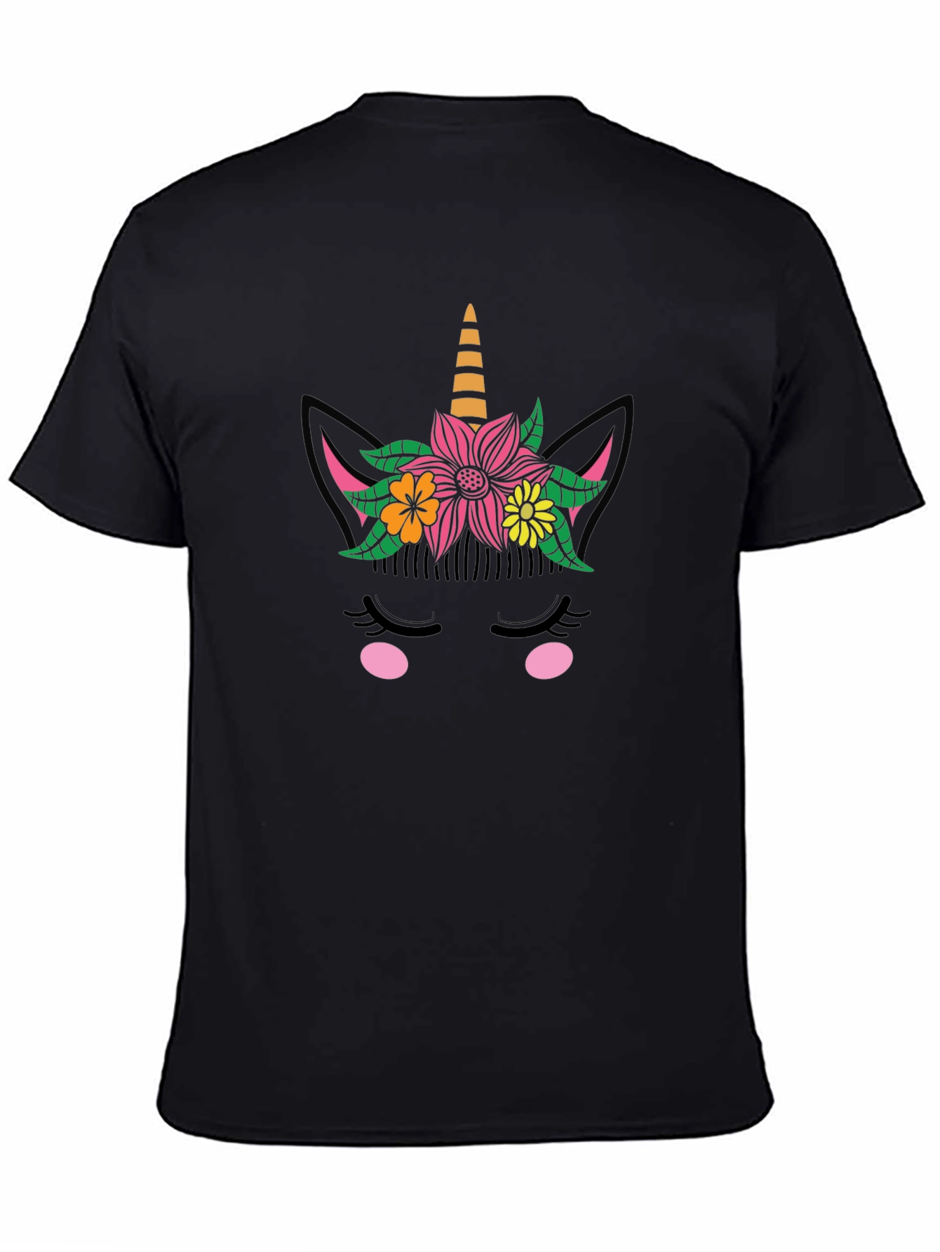 Unicorn Floral Graphic Tee