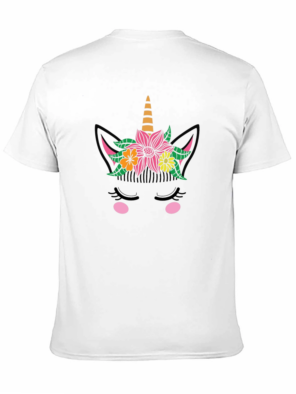 Unicorn Floral Graphic Tee