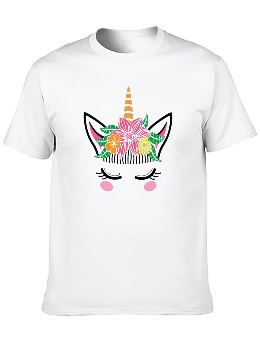 Unicorn Floral Graphic Tee