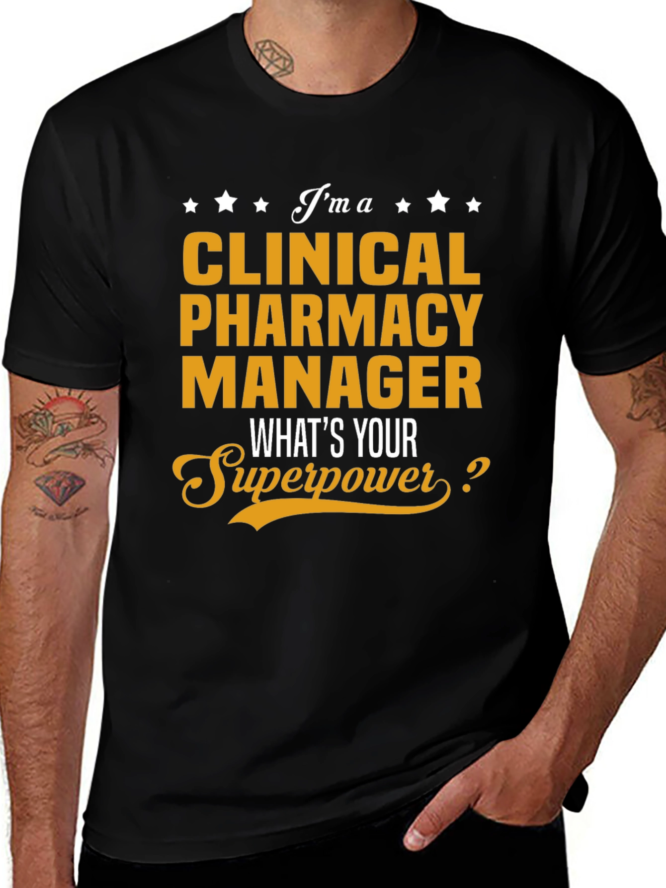 Clinical Pharmacy Manager T-Shirt - Superpower Tee