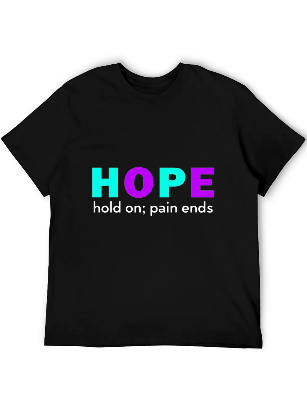 Hope Graphic Print T-Shirt - Motivational Design