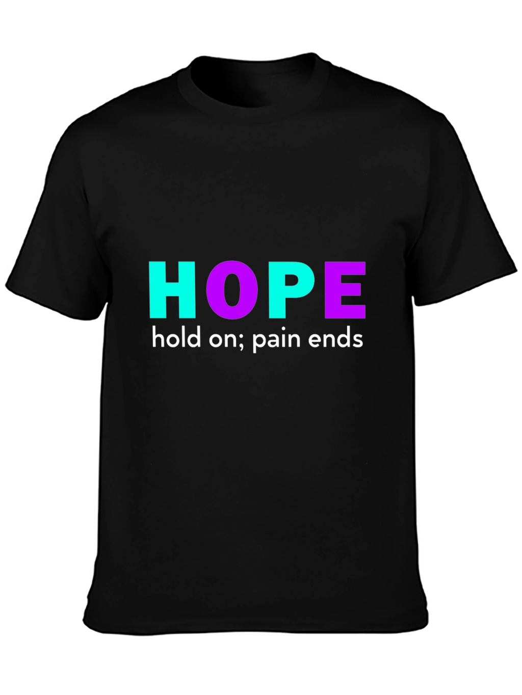 Hope Graphic Print T-Shirt - Motivational Design