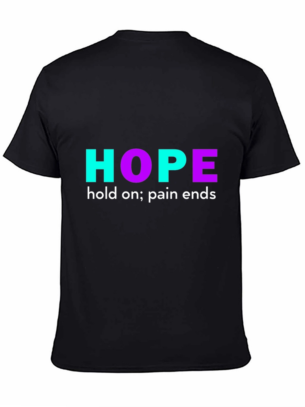 Hope Graphic Print T-Shirt - Motivational Design