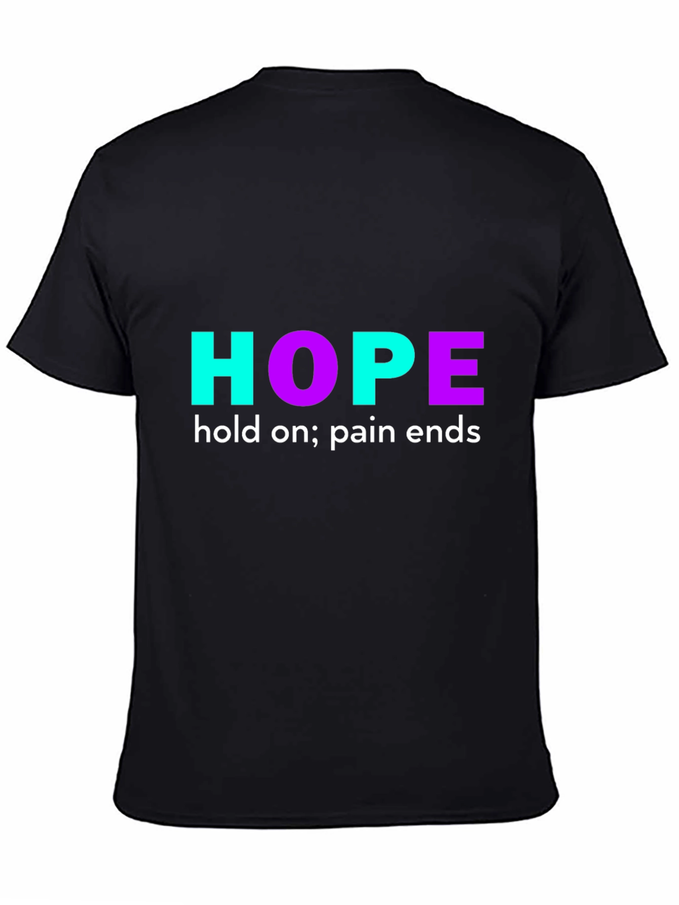 Hope Graphic Print T-Shirt - Motivational Design