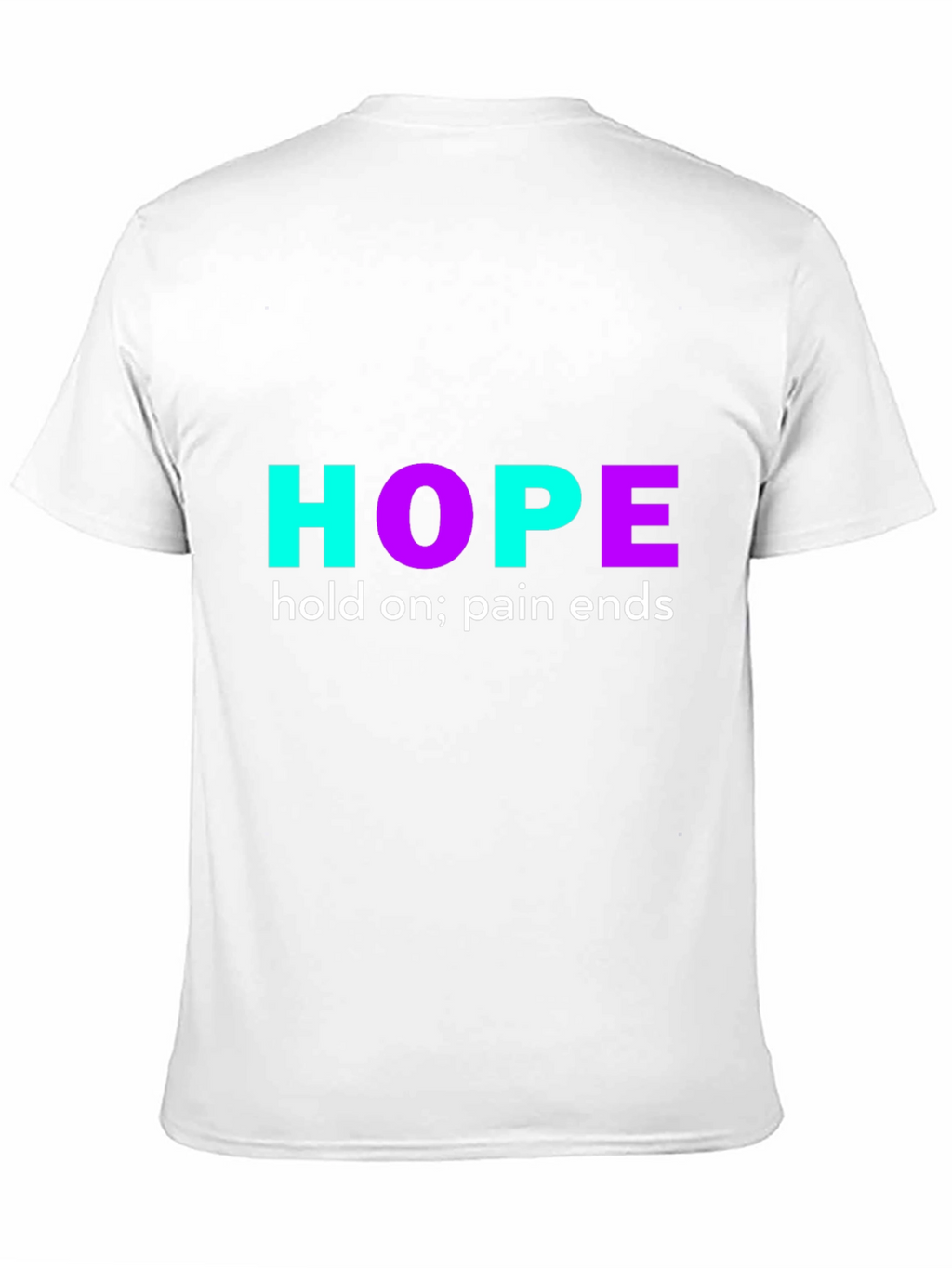 Hope Graphic Print T-Shirt - Motivational Design