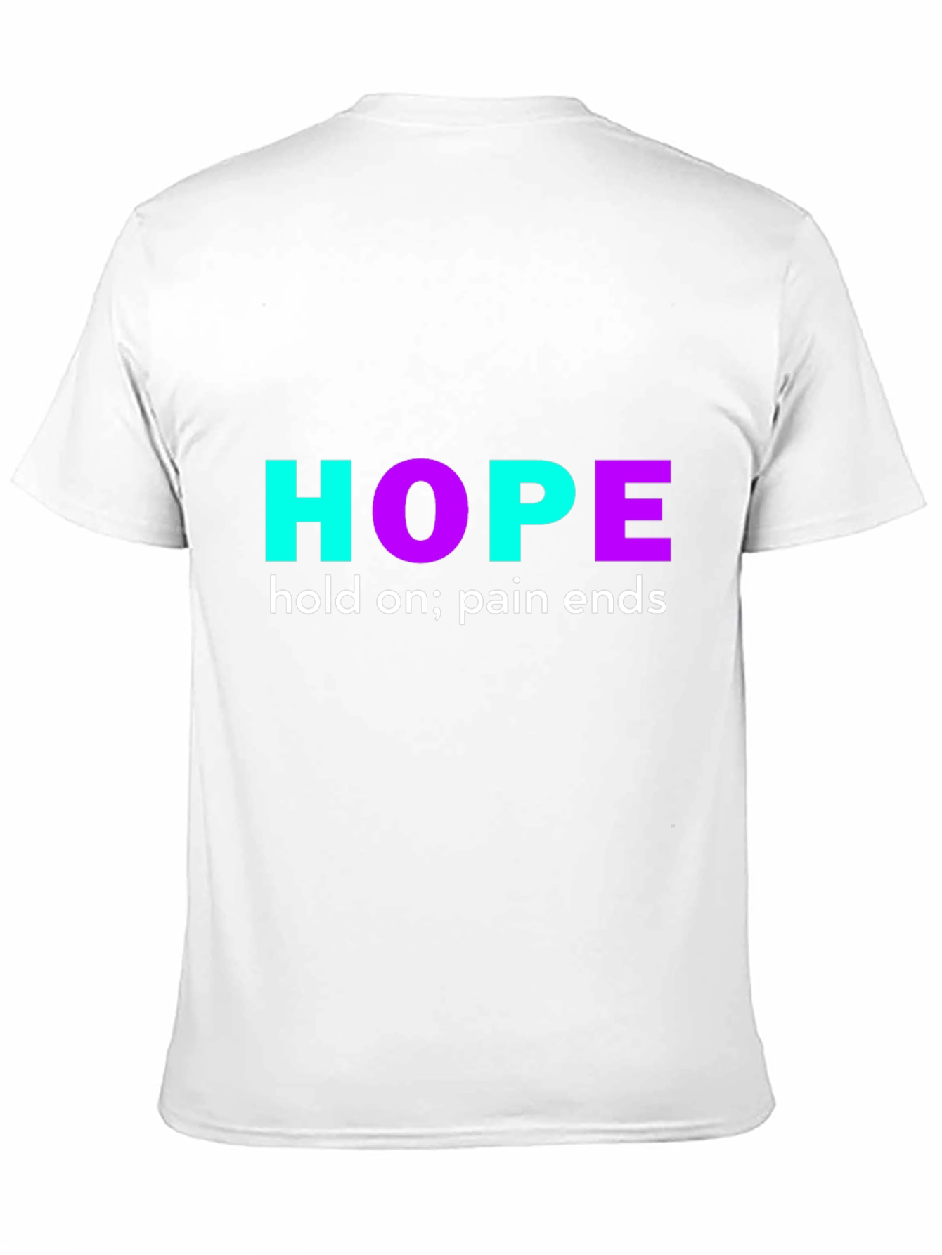 Hope Graphic Print T-Shirt - Motivational Design