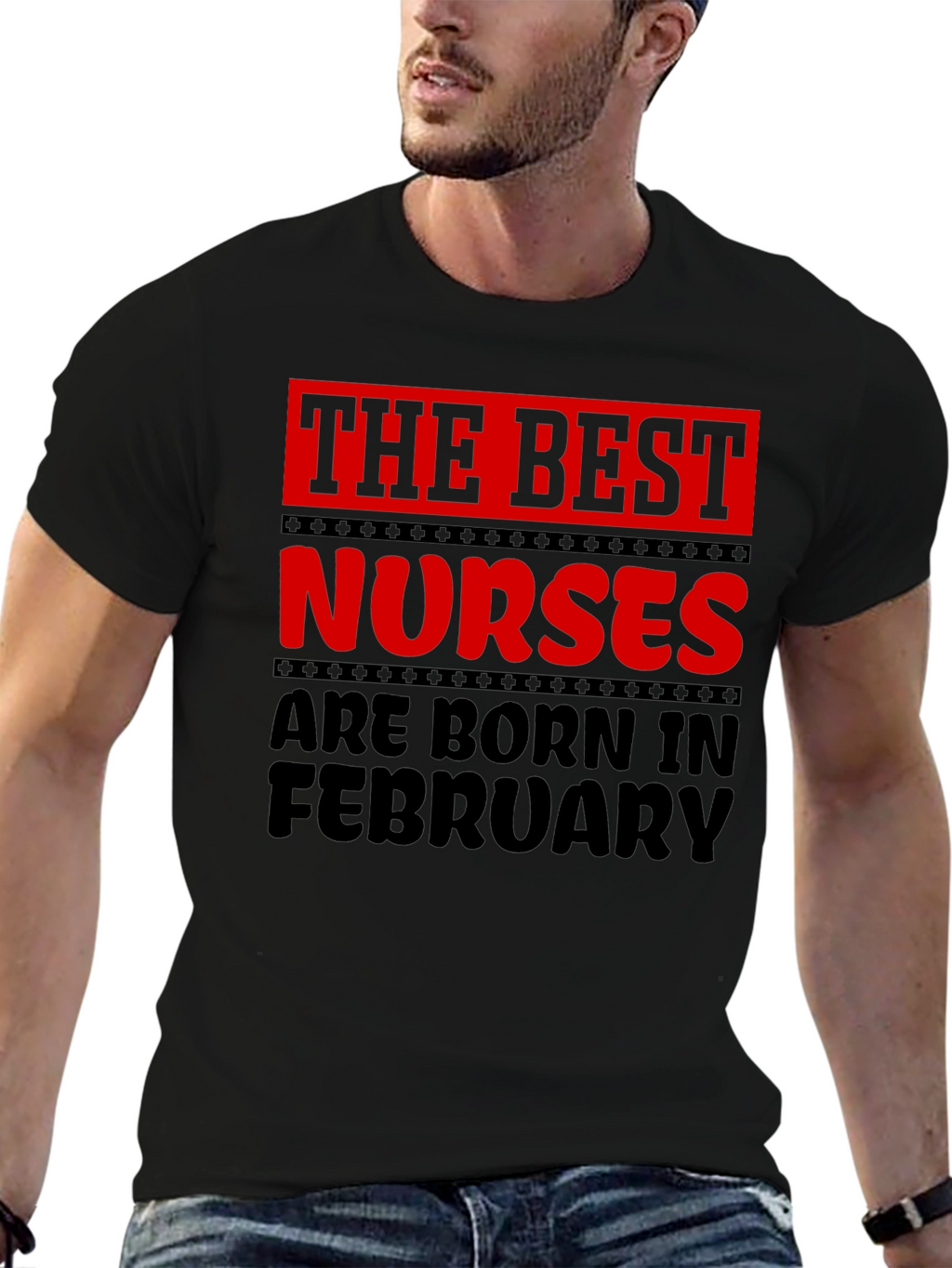 Best Nurses Are Born In February T-Shirt