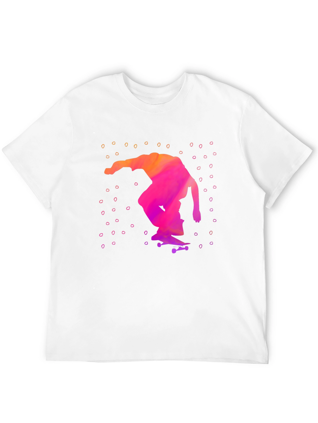 Skateboarder Graphic T-Shirt - Cool Design