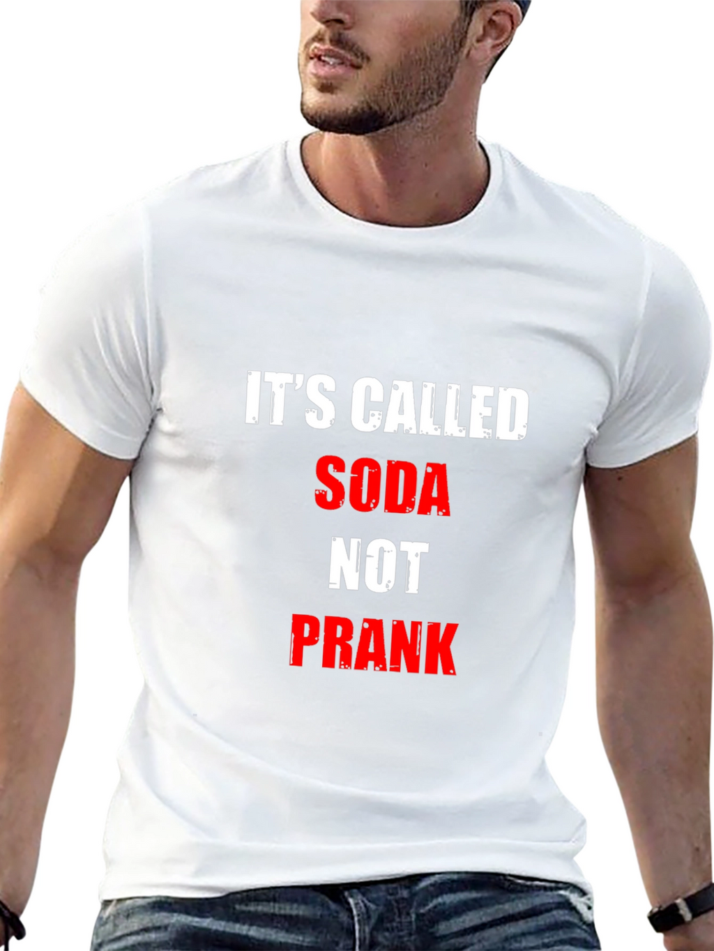 Its Called Soda Not Prank Graphic Tee