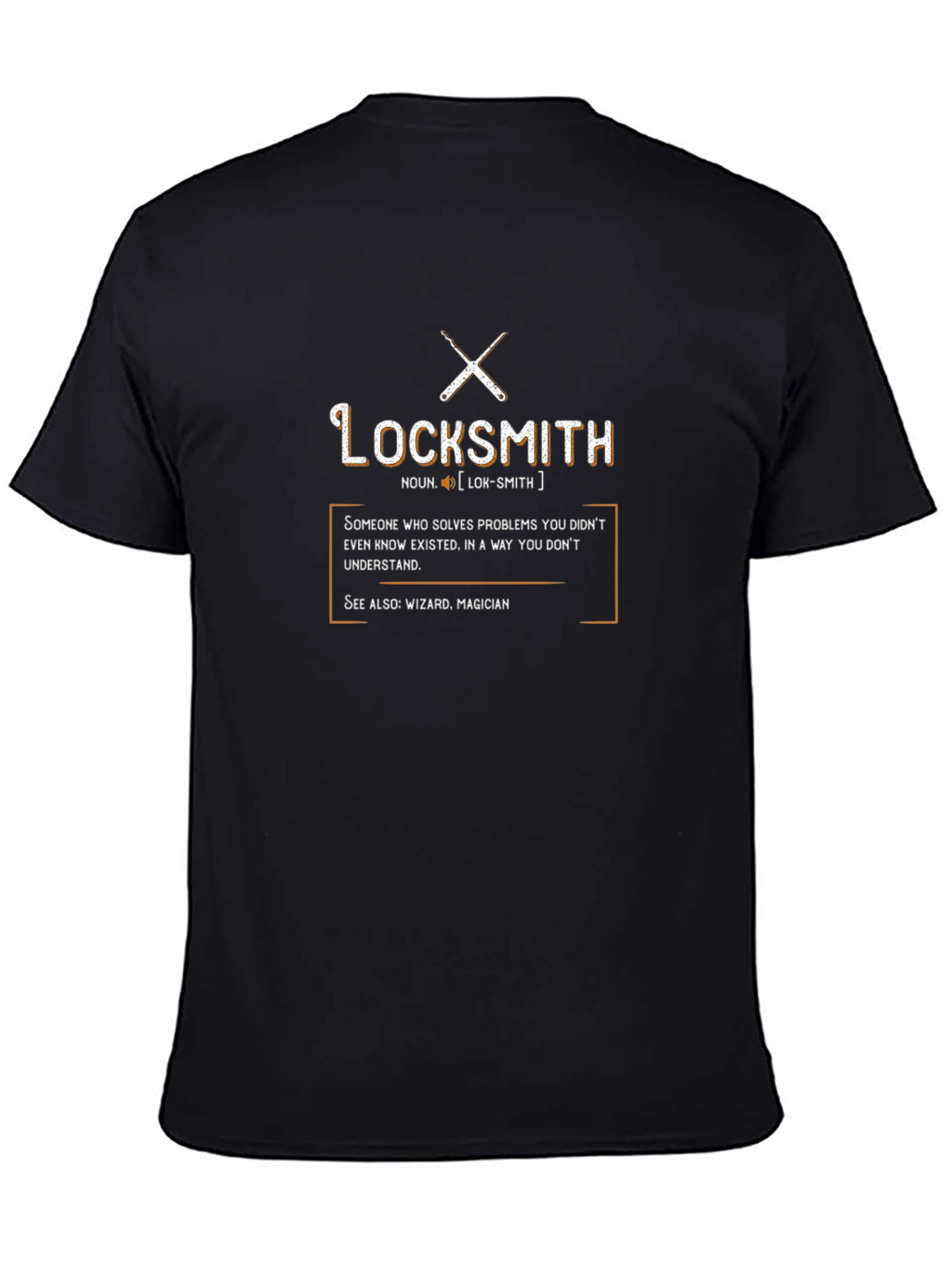 Locksmith Definition Graphic Tee
