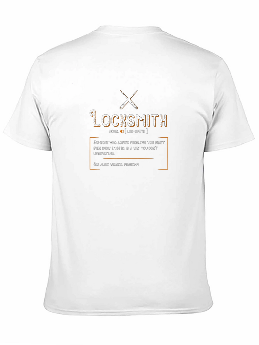 Locksmith Definition Graphic Tee