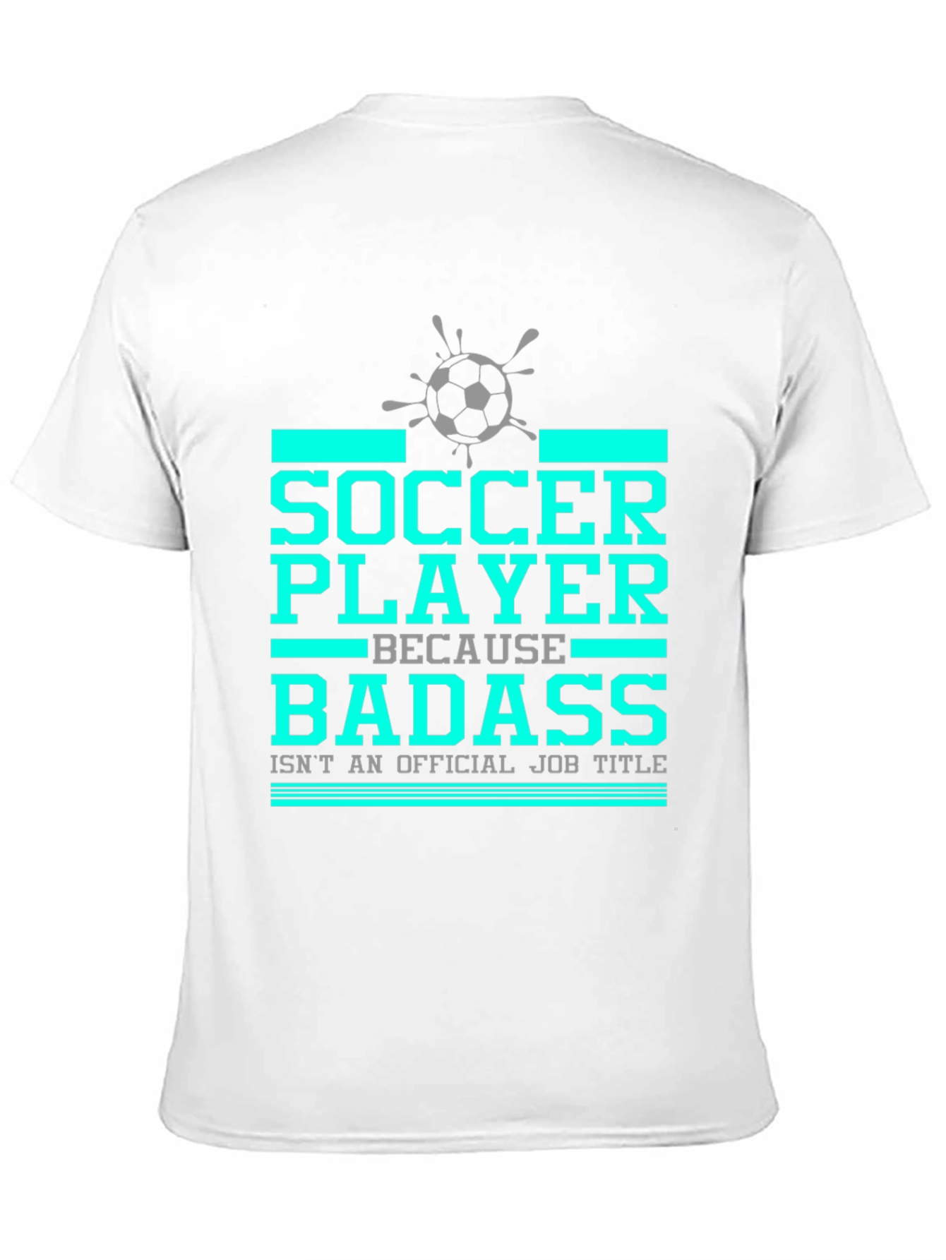 Soccer Player Badass Graphic T-Shirt