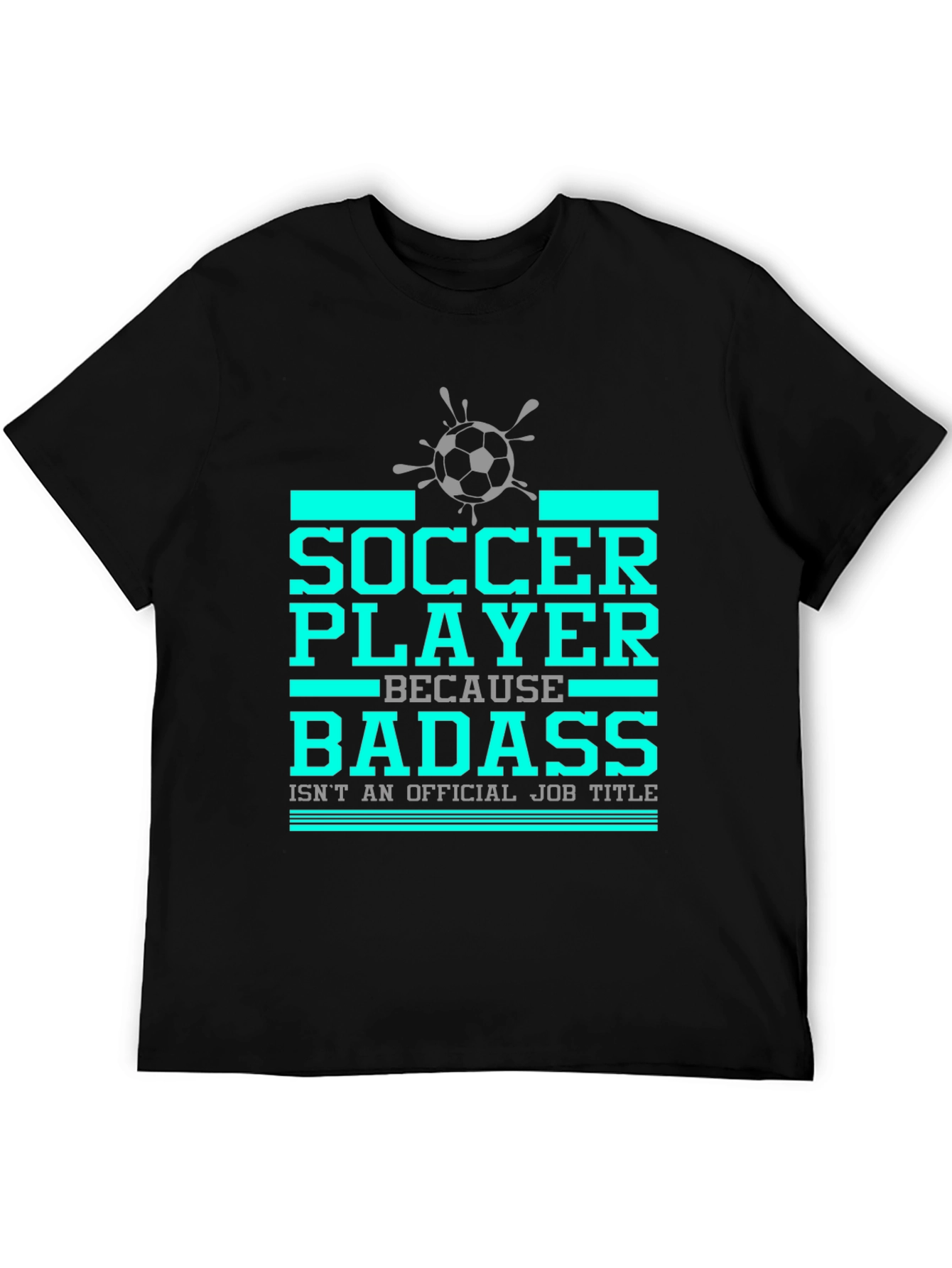Soccer Player Badass Graphic T-Shirt