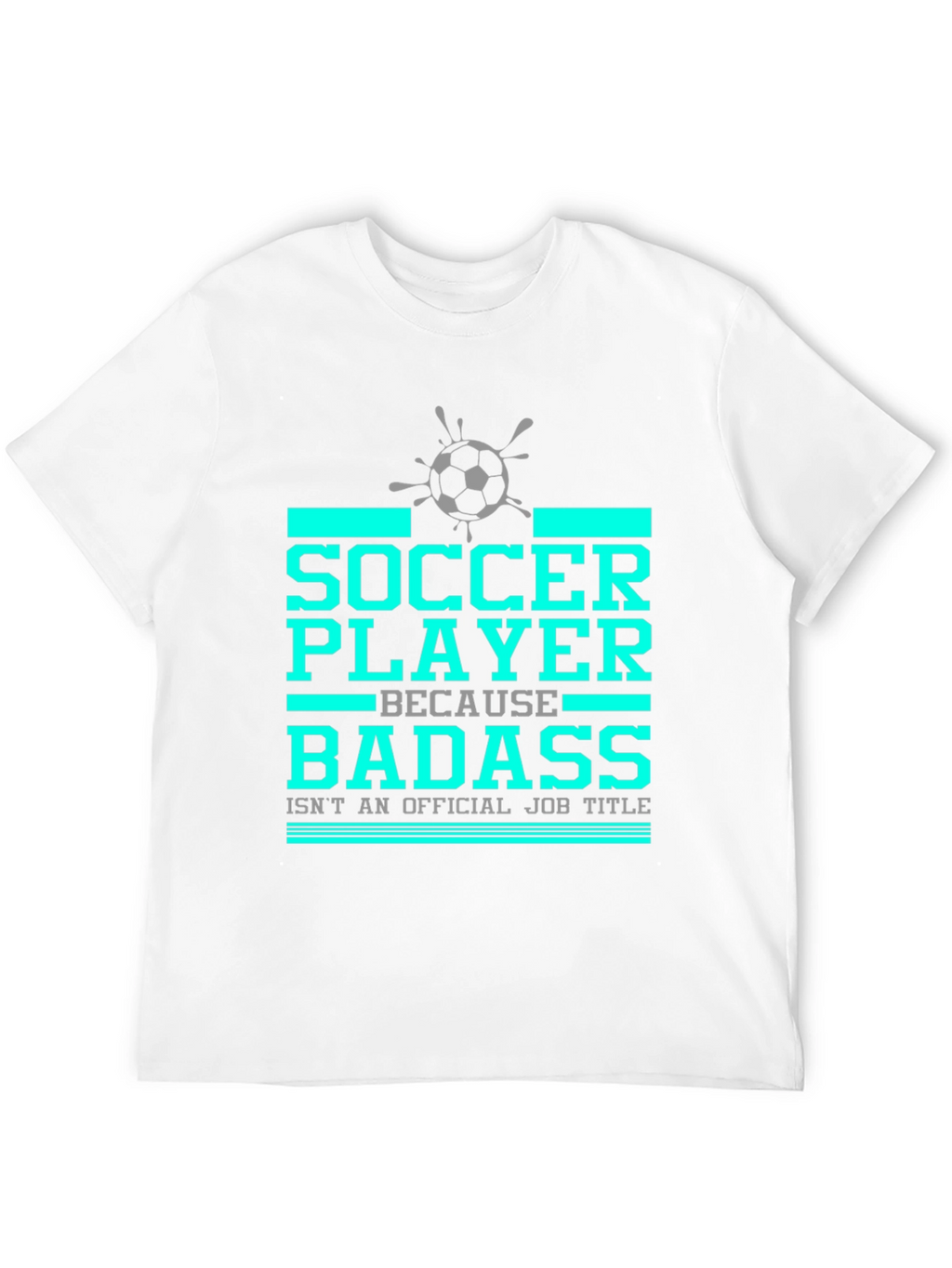 Soccer Player Badass Graphic T-Shirt