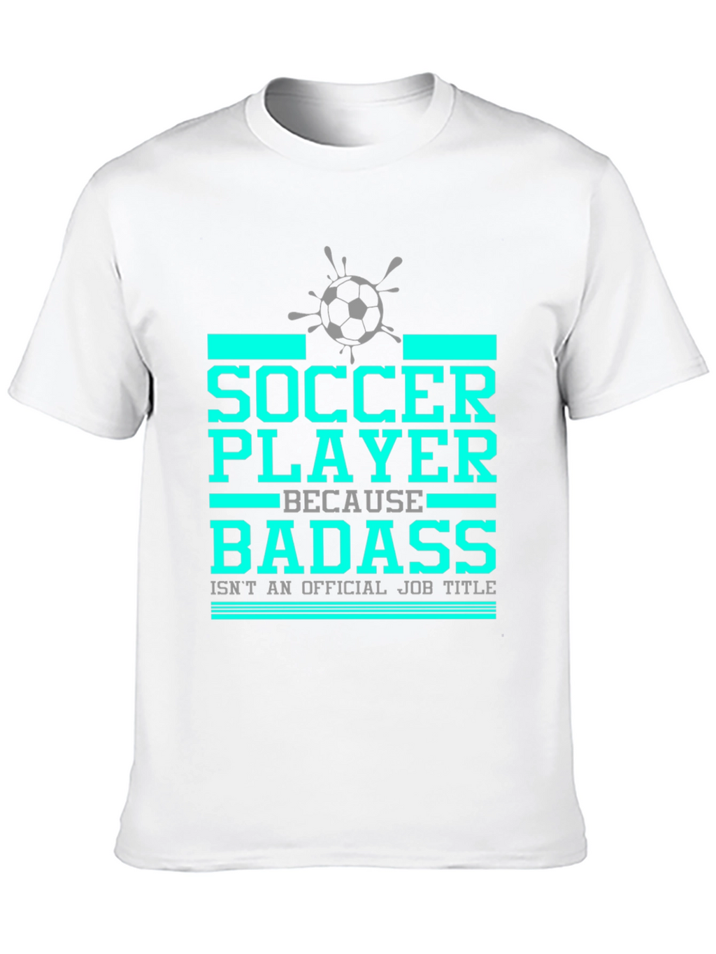 Soccer Player Badass Graphic T-Shirt