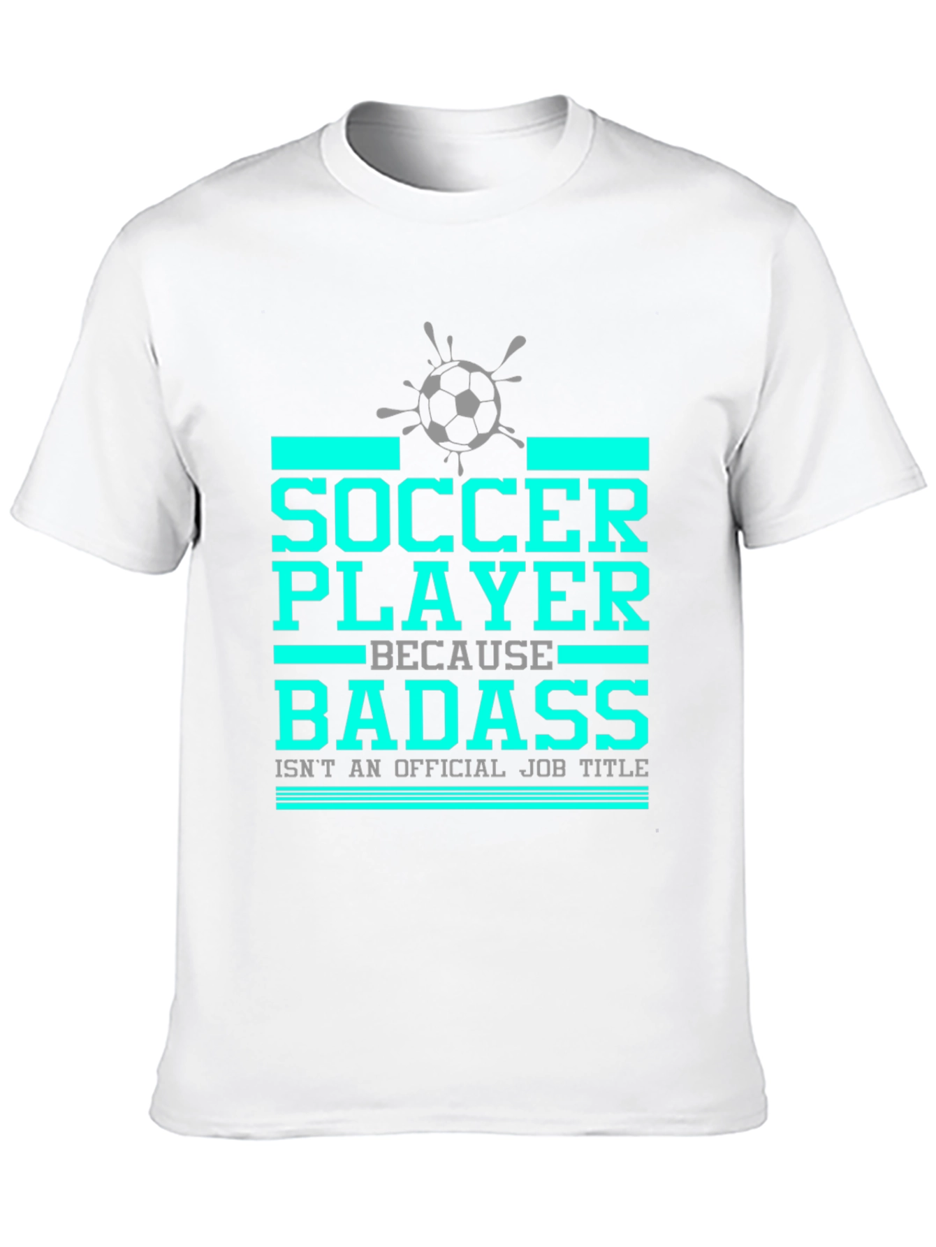 Soccer Player Badass Graphic T-Shirt
