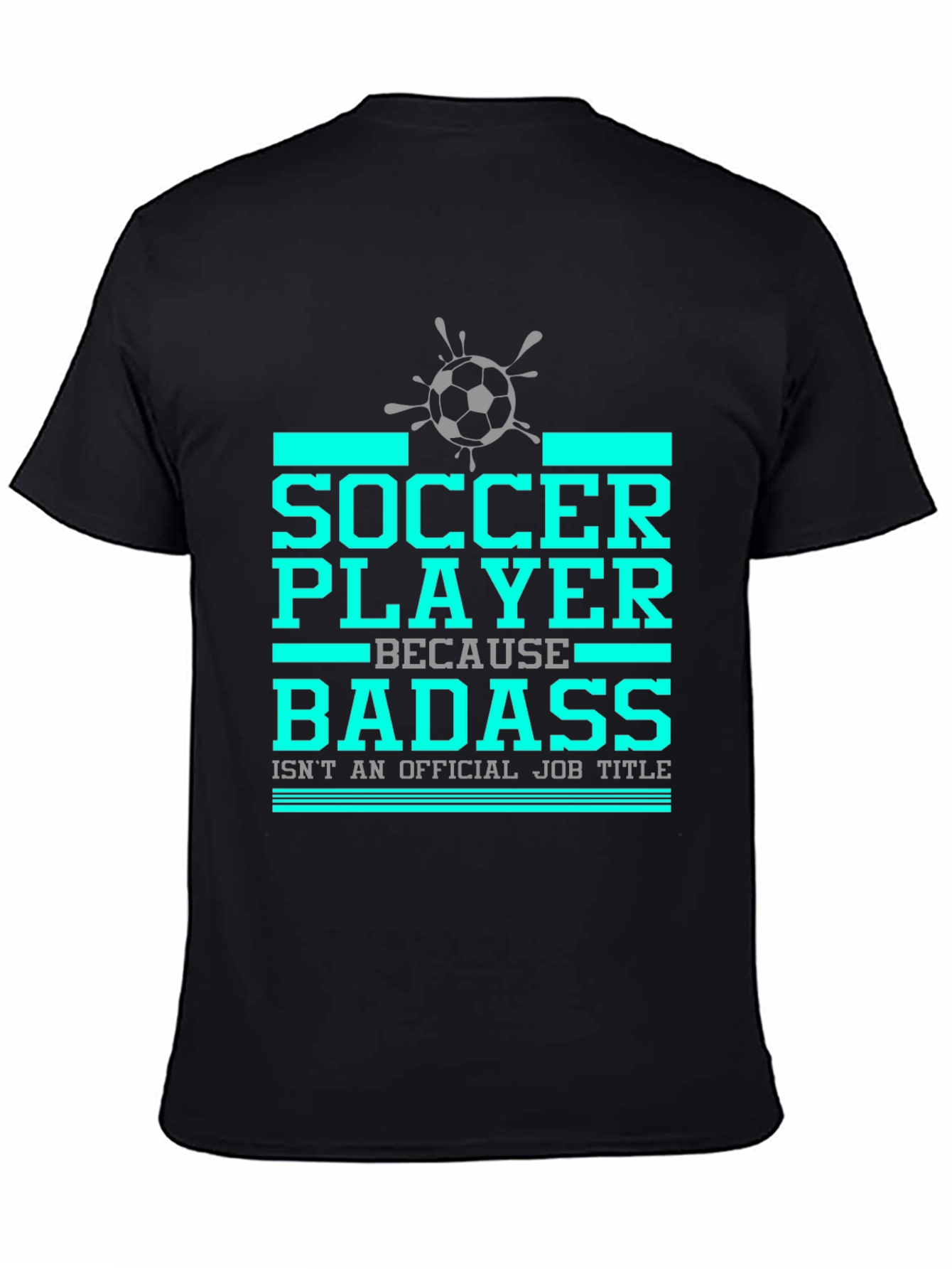 Soccer Player Badass Graphic T-Shirt