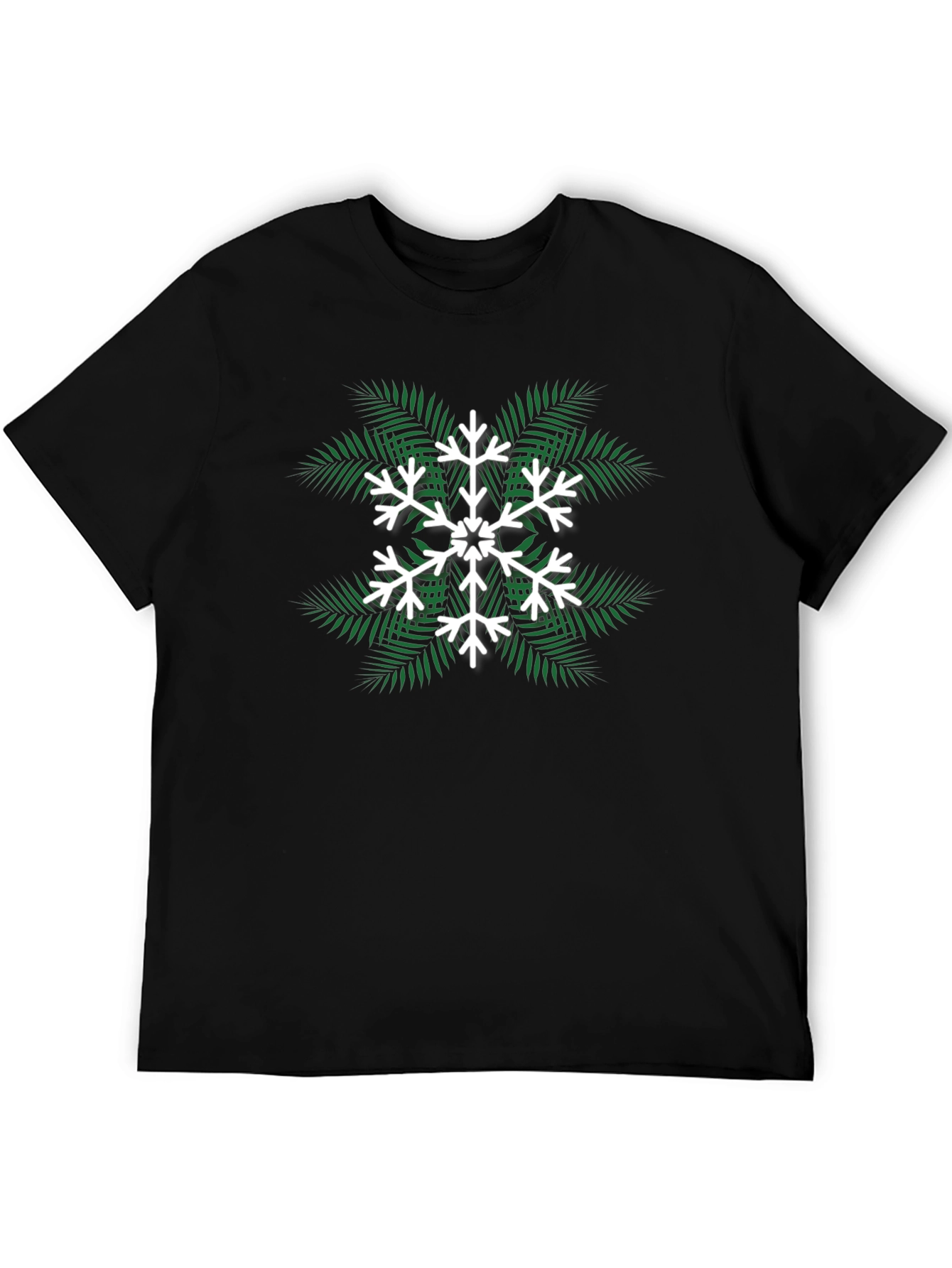 Tropical Snowflake Tee - Holiday Style
