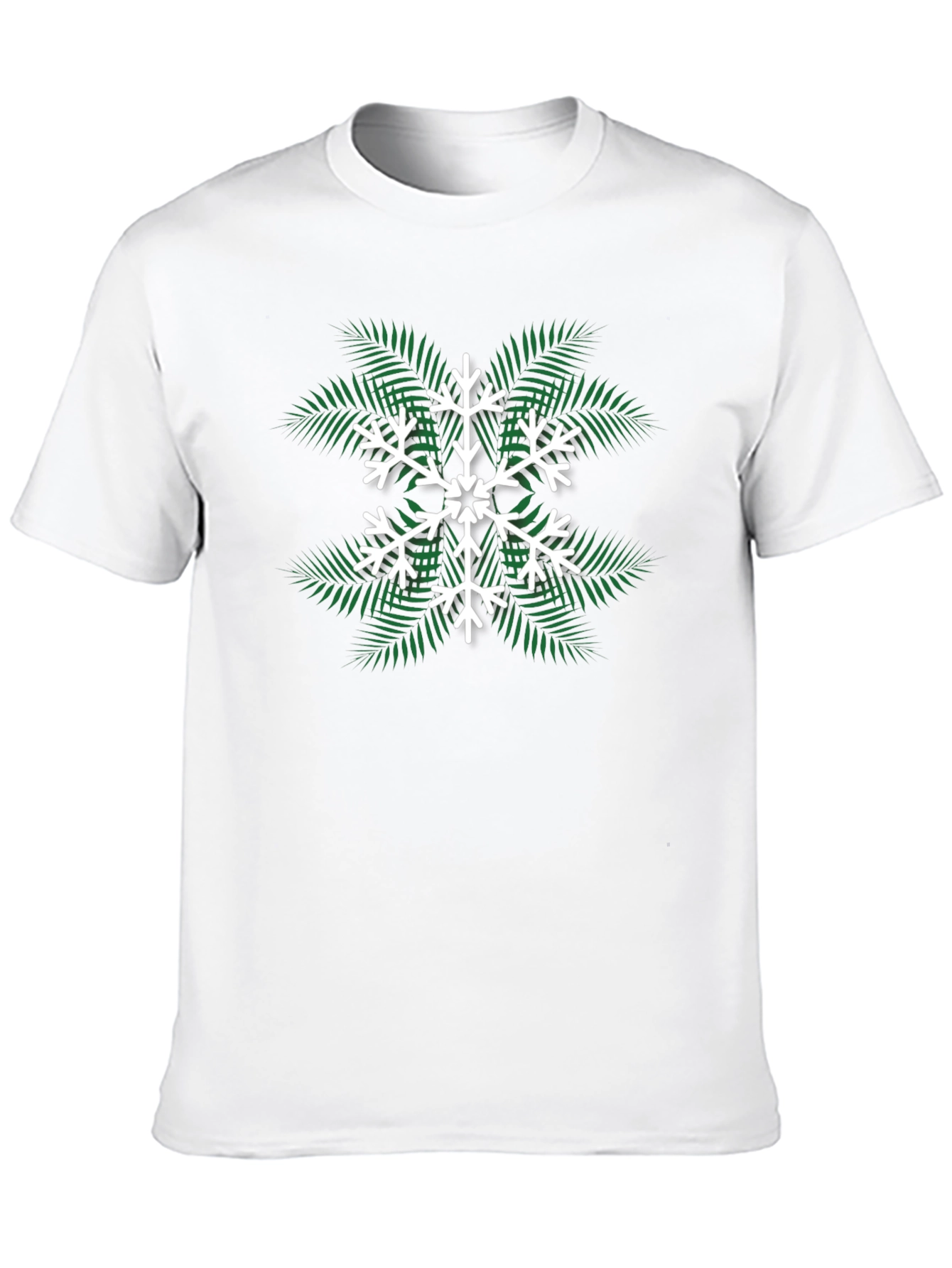 Tropical Snowflake Tee - Holiday Style