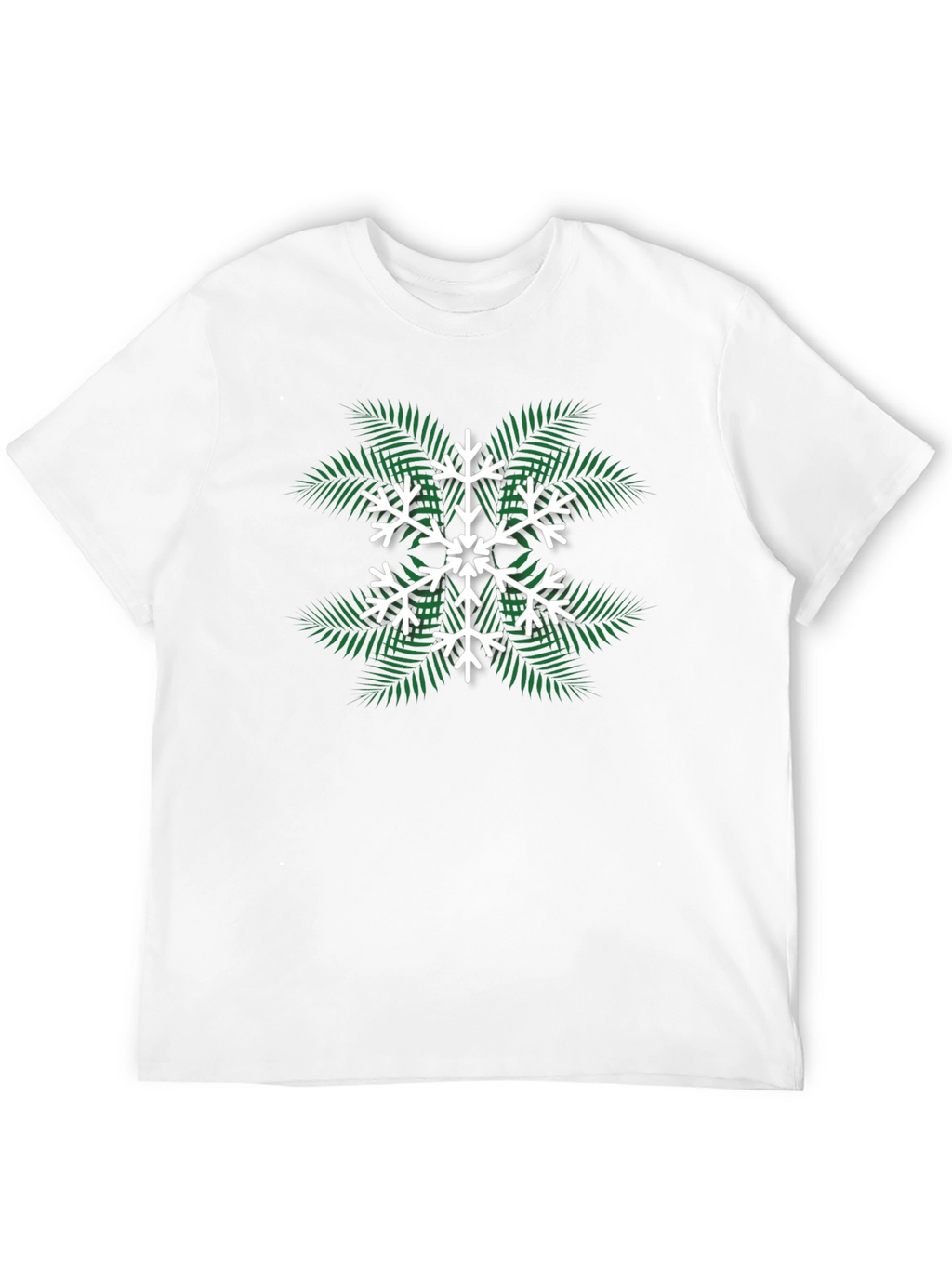 Tropical Snowflake Tee - Holiday Style