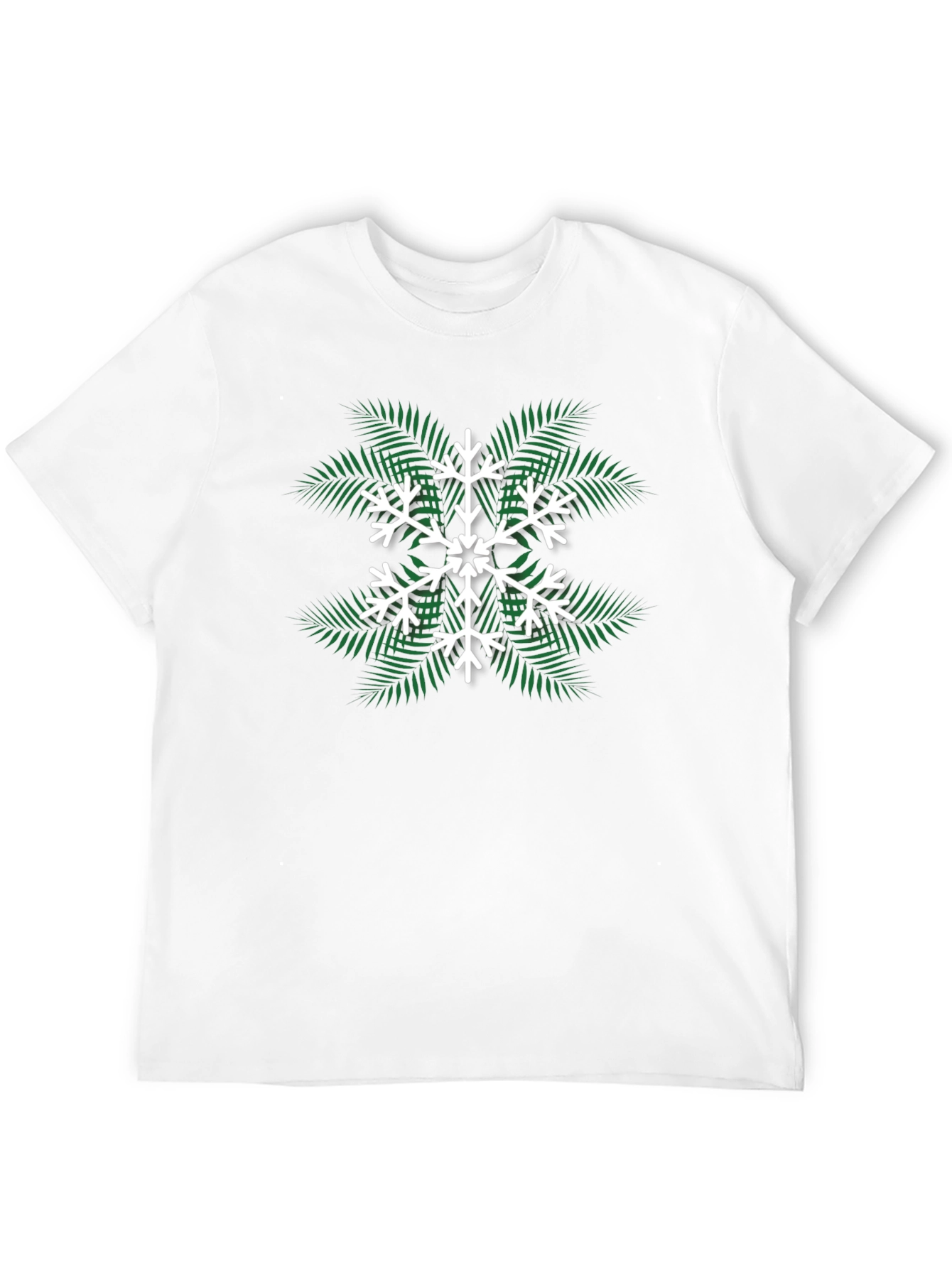 Tropical Snowflake Tee - Holiday Style