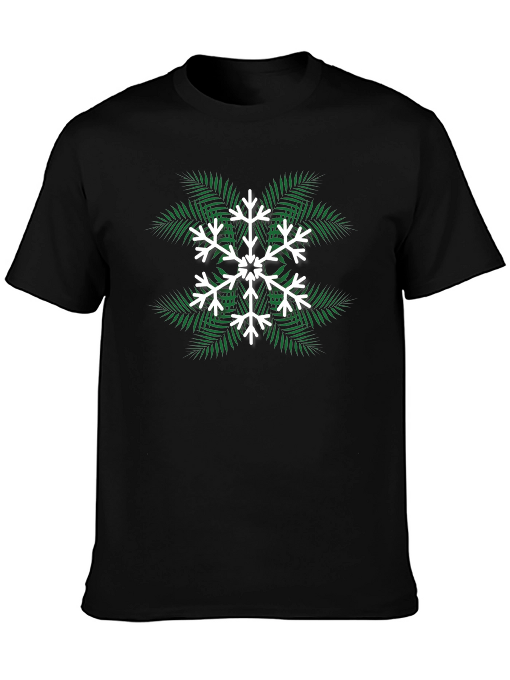 Tropical Snowflake Tee - Holiday Style