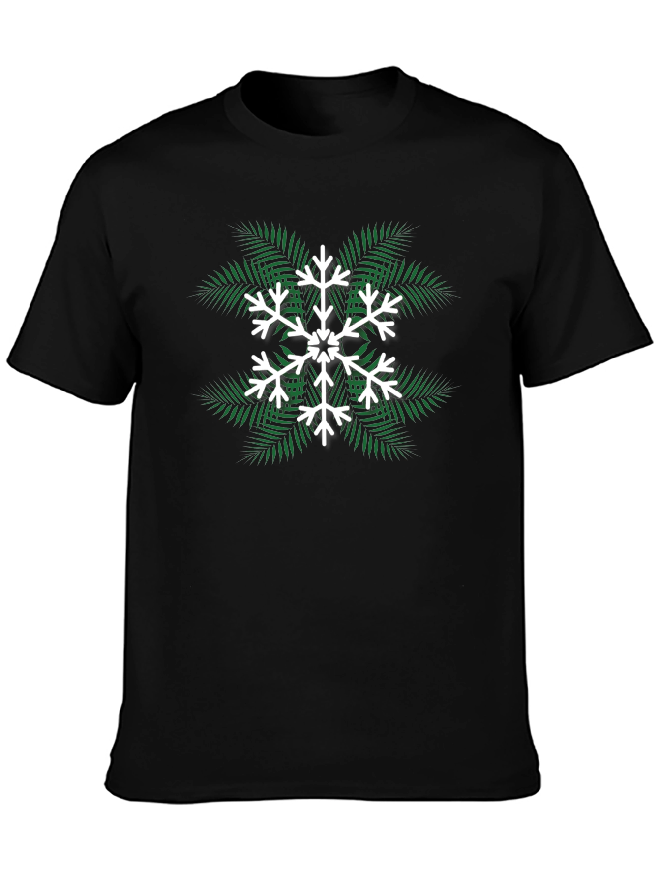 Tropical Snowflake Tee - Holiday Style