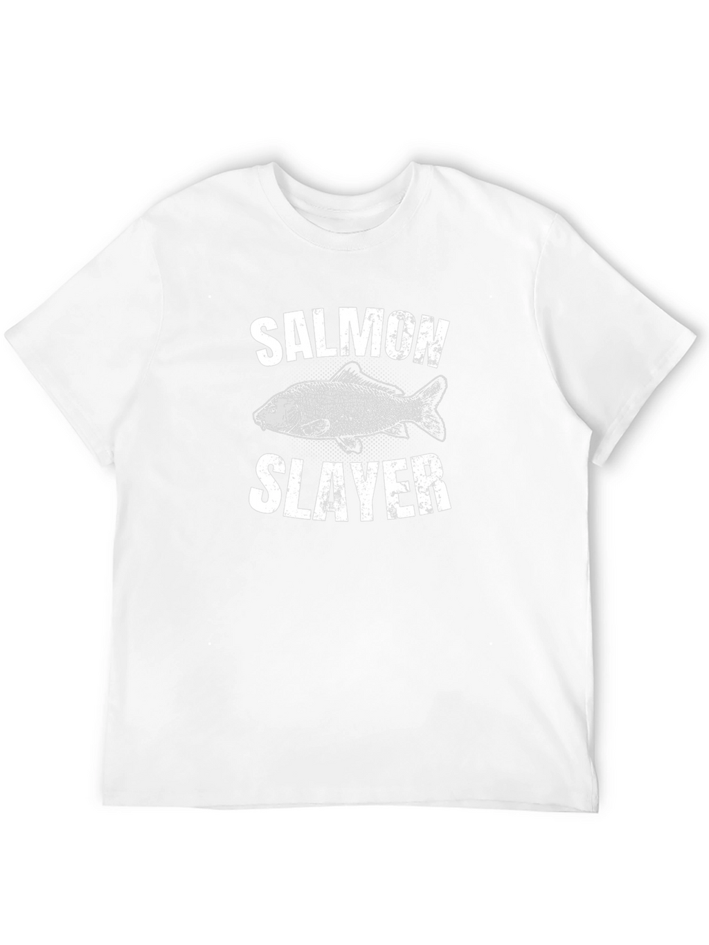 Salmon Slayer Graphic Tee Fishing T-Shirt