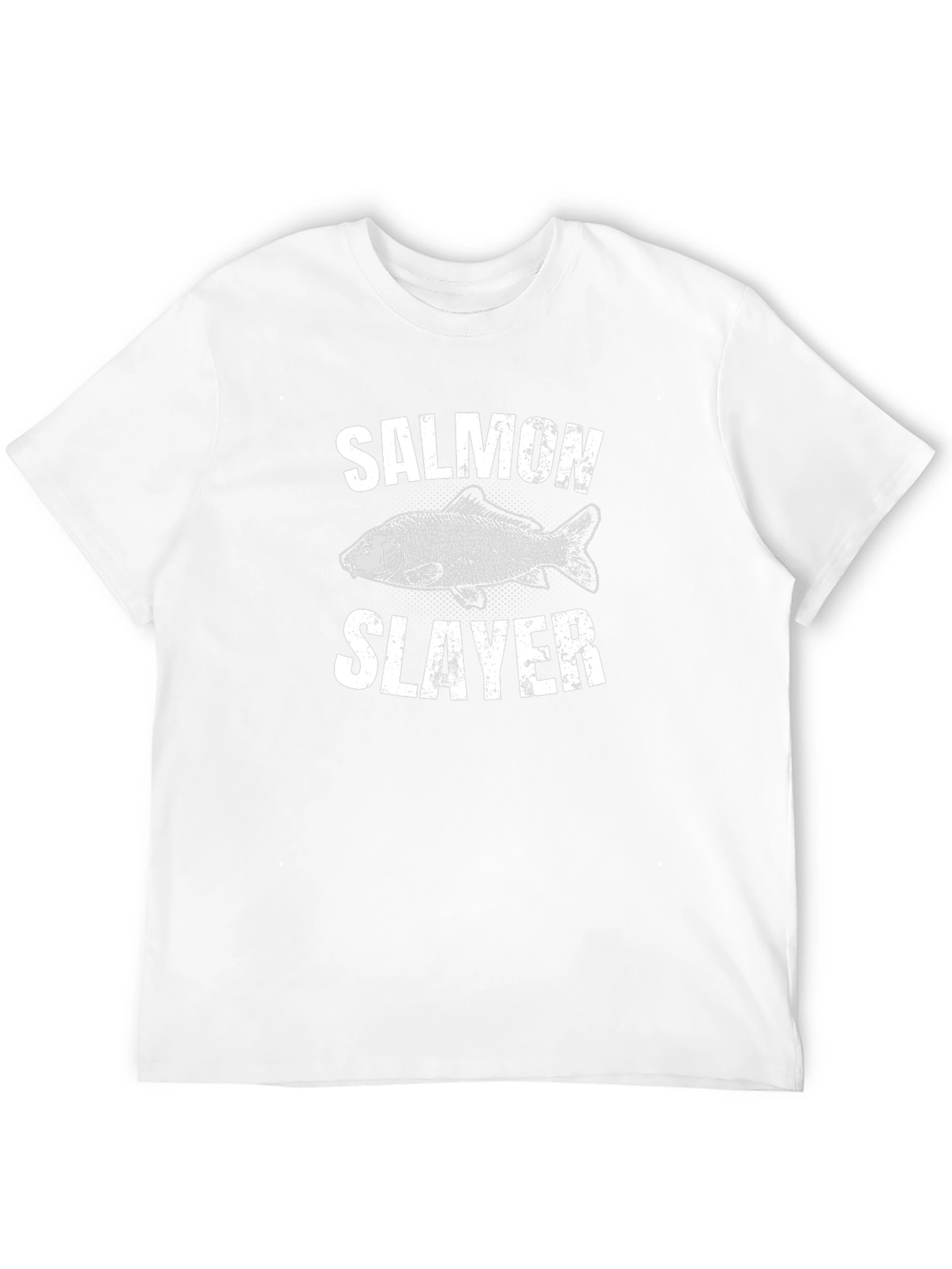 Salmon Slayer Graphic Tee Fishing T-Shirt