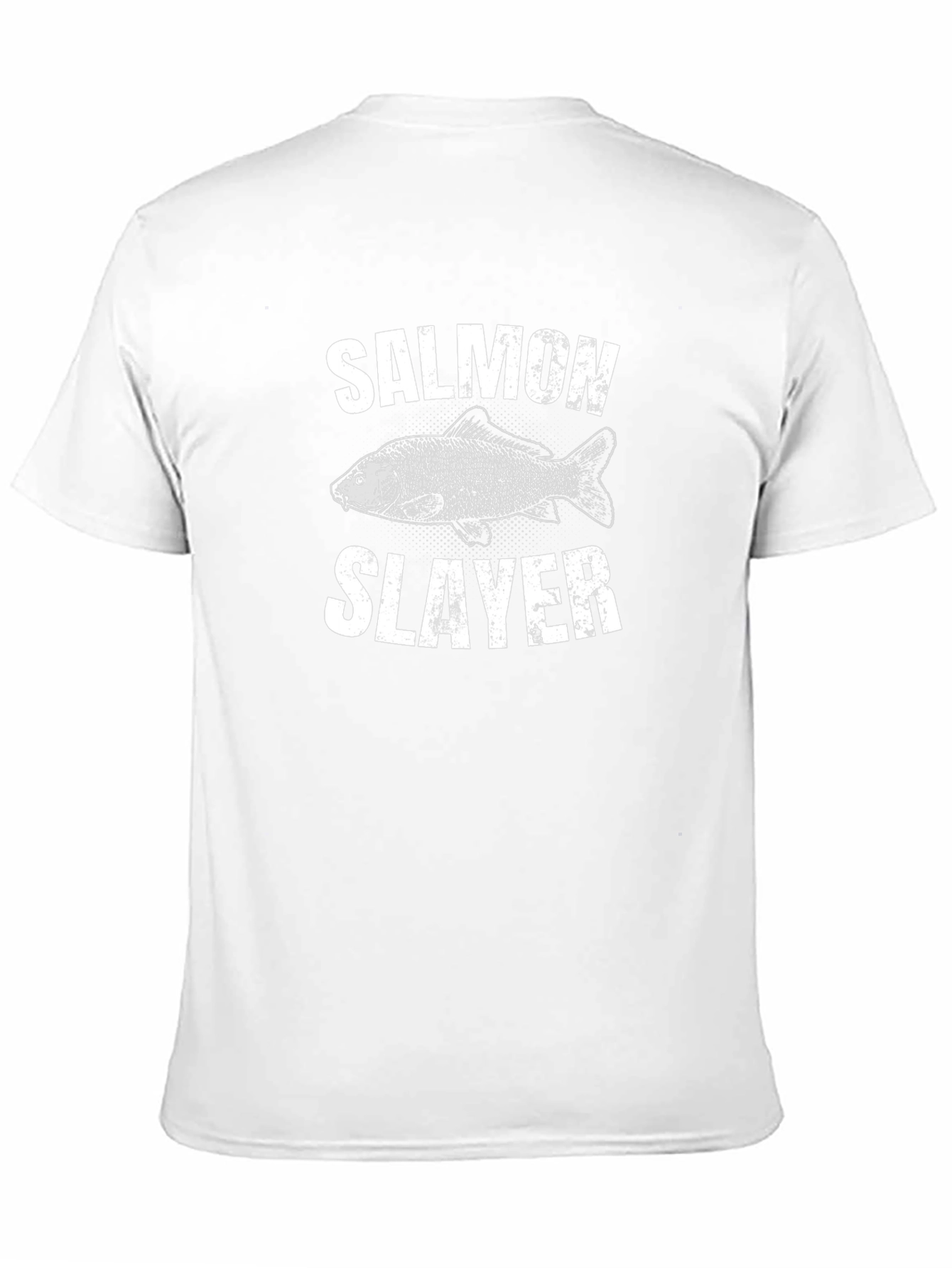 Salmon Slayer Graphic Tee Fishing T-Shirt