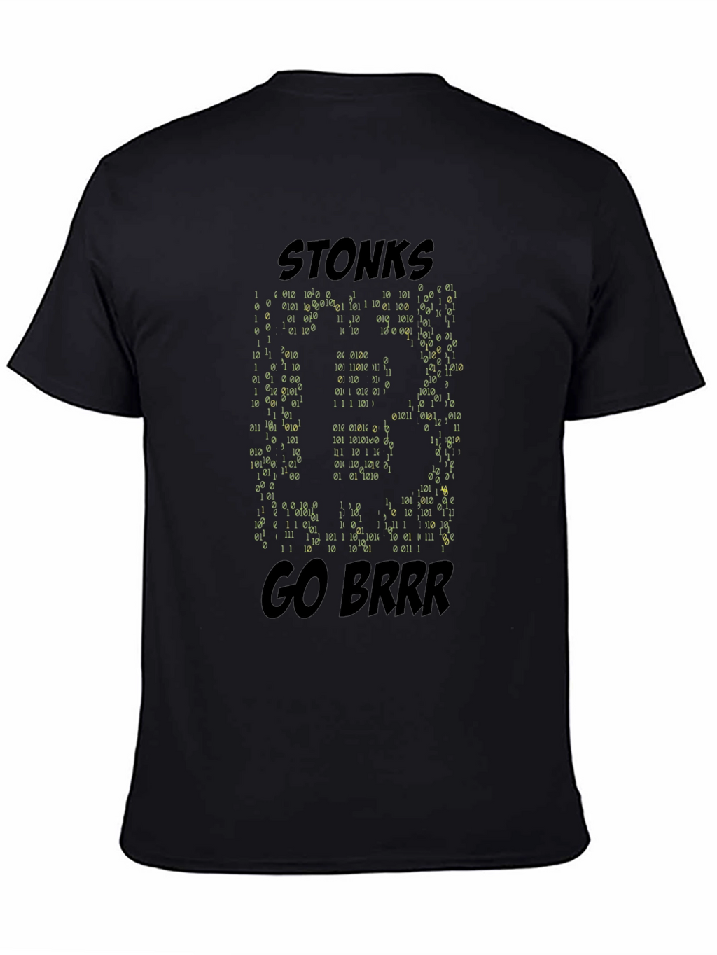 Stonks Go Brrr Bitcoin T-Shirt