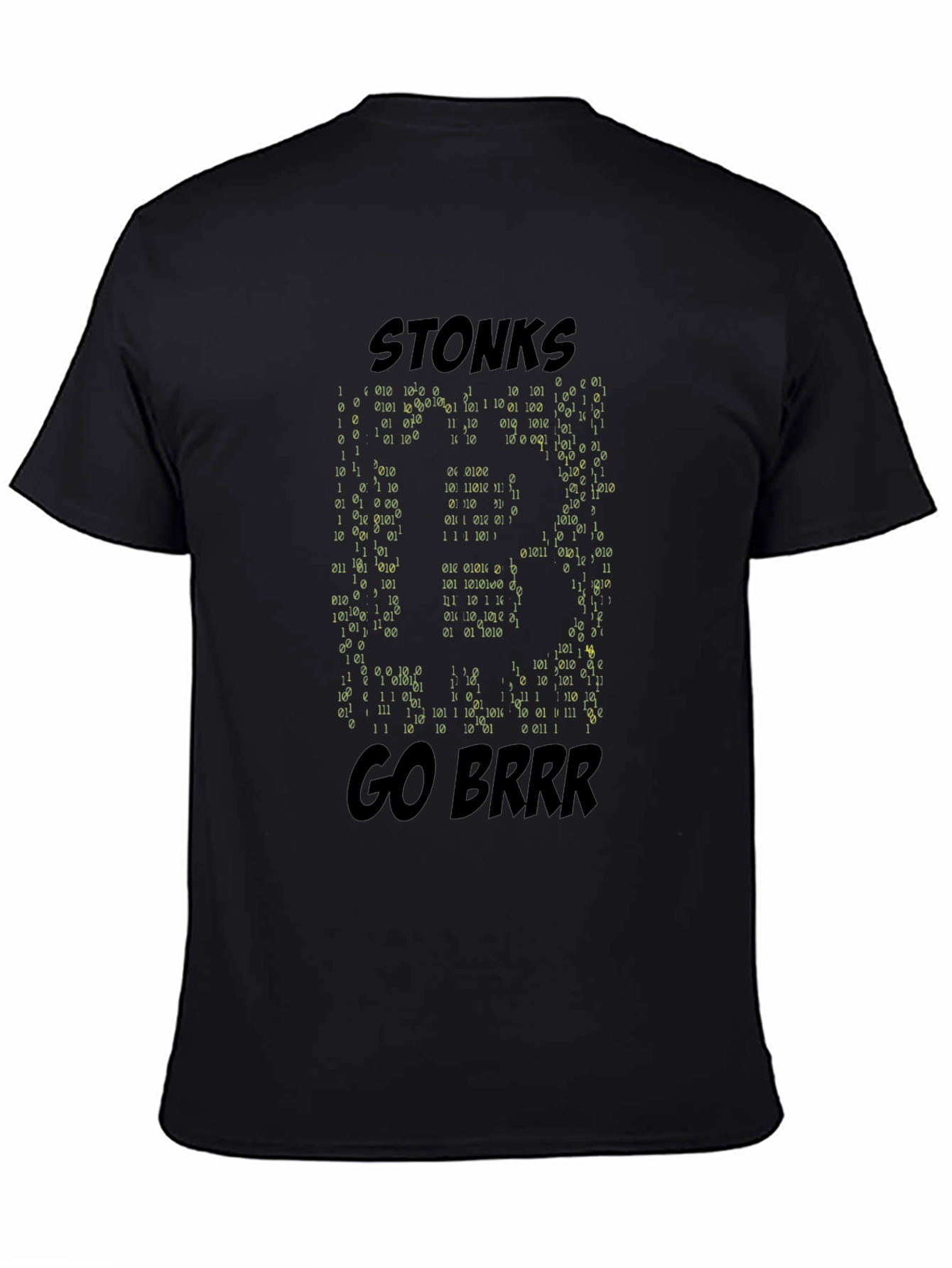Stonks Go Brrr Bitcoin T-Shirt