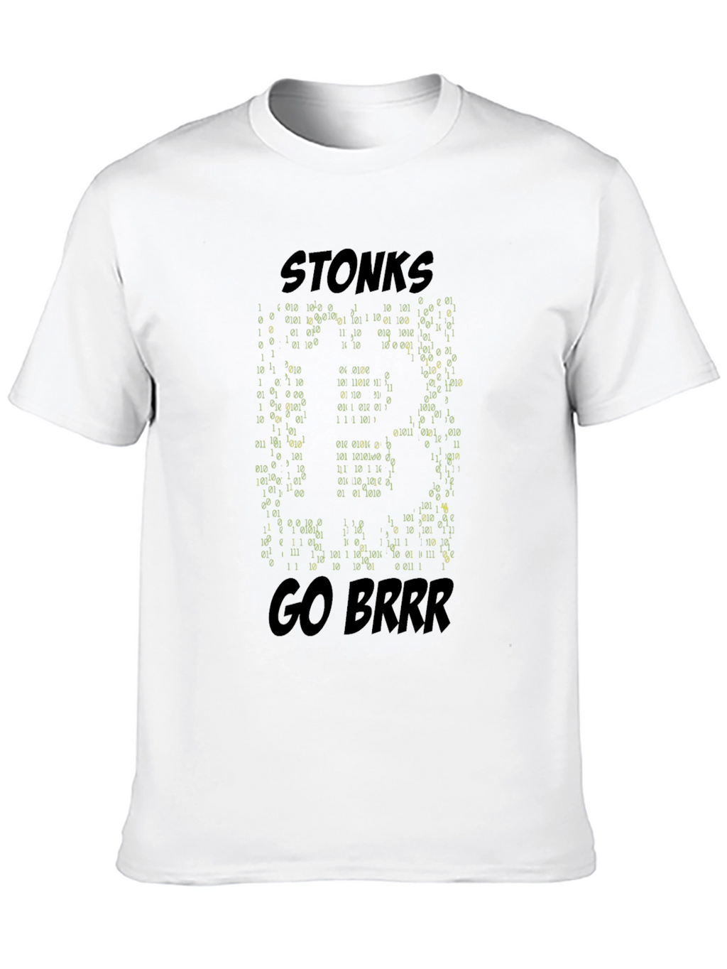 Stonks Go Brrr Bitcoin T-Shirt