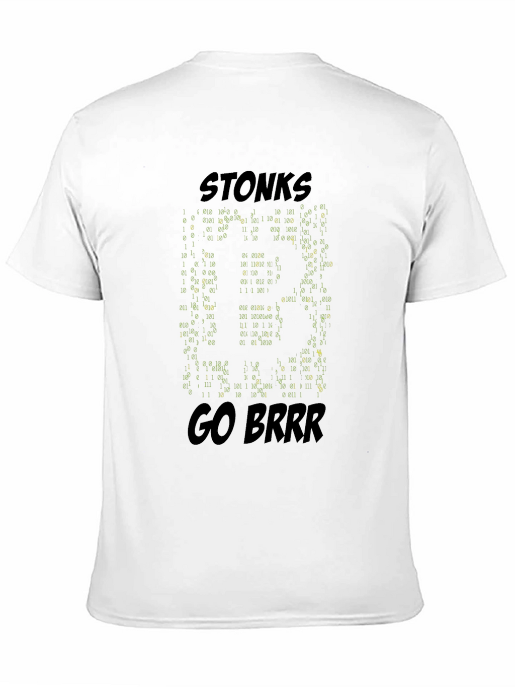 Stonks Go Brrr Bitcoin T-Shirt