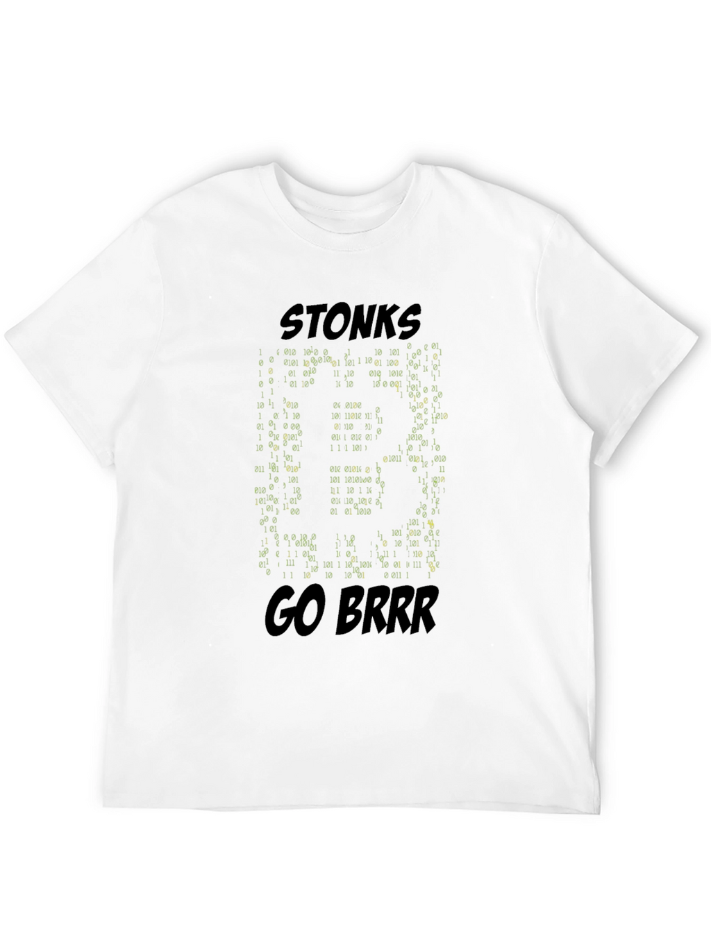 Stonks Go Brrr Bitcoin T-Shirt