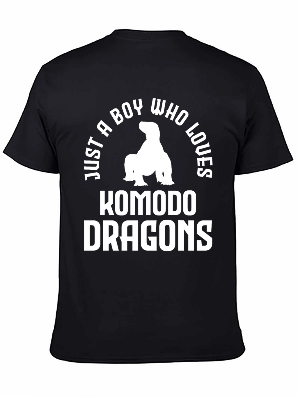 Komodo Dragon Lover Black T-Shirt