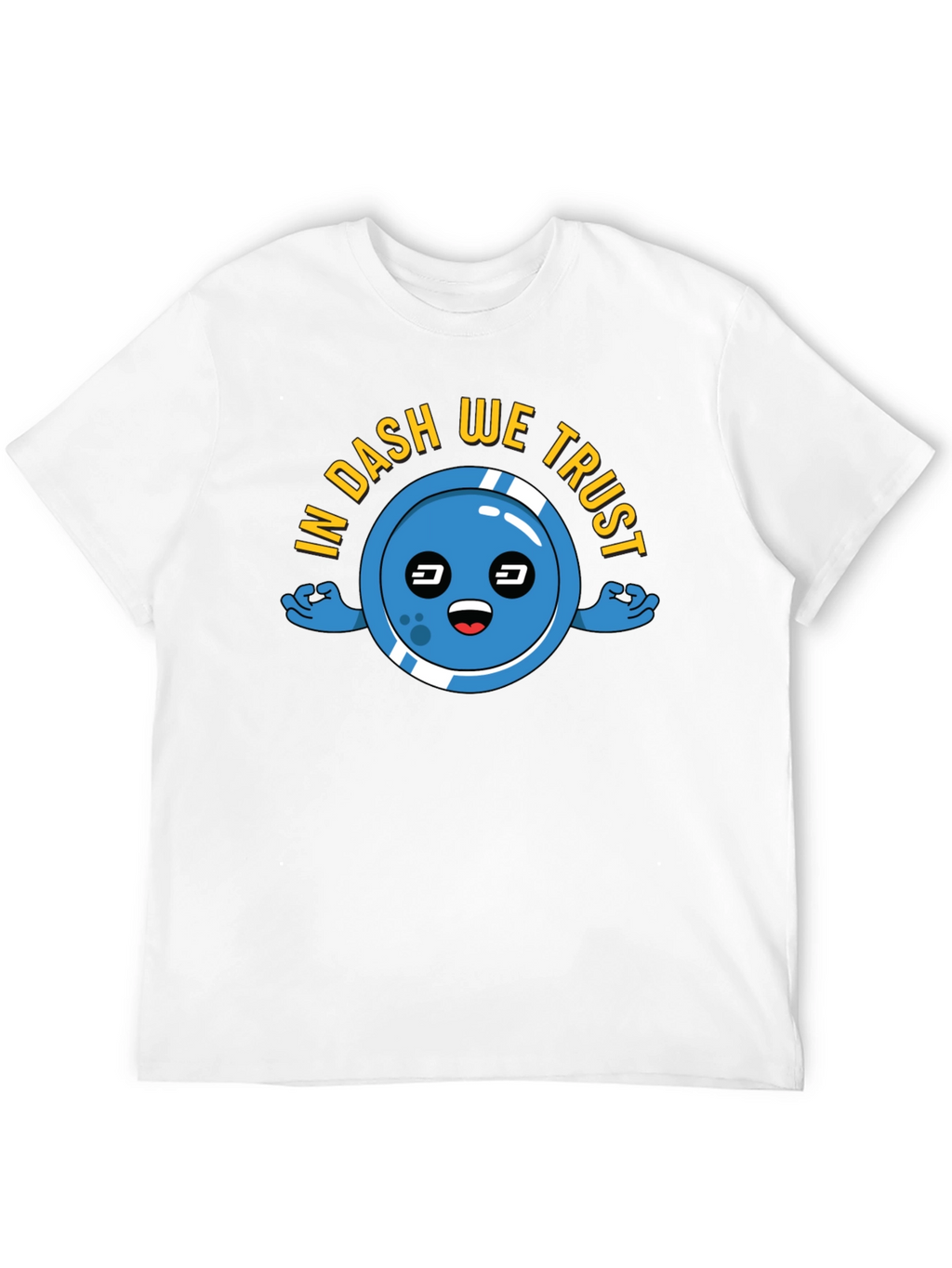 In DASH We Trust T-Shirt Crypto Black Tee
