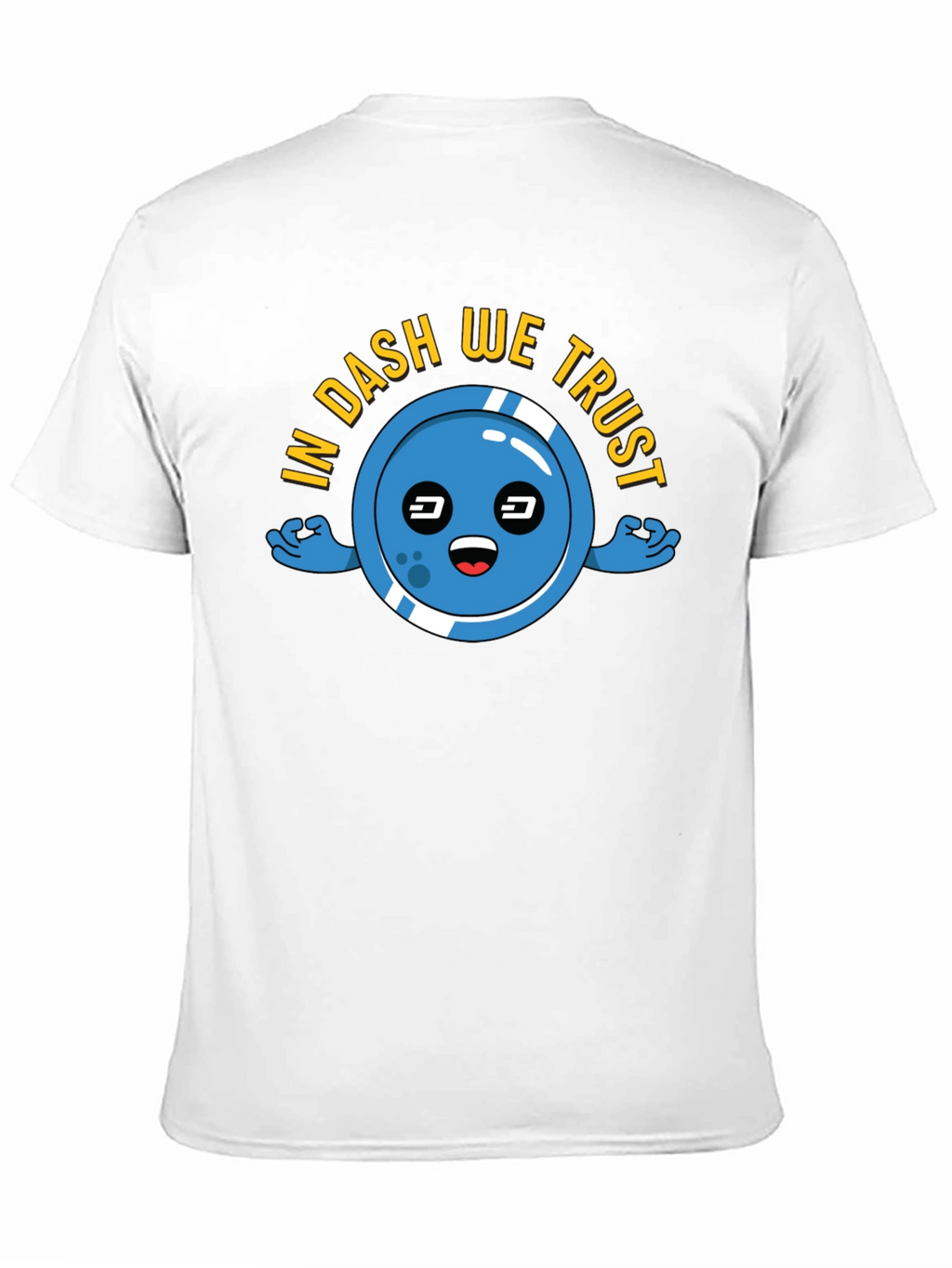 In DASH We Trust T-Shirt Crypto Black Tee