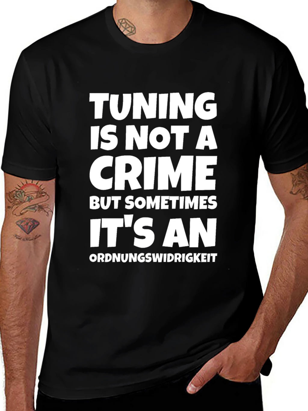 Tuning Is Not A Crime T-Shirt