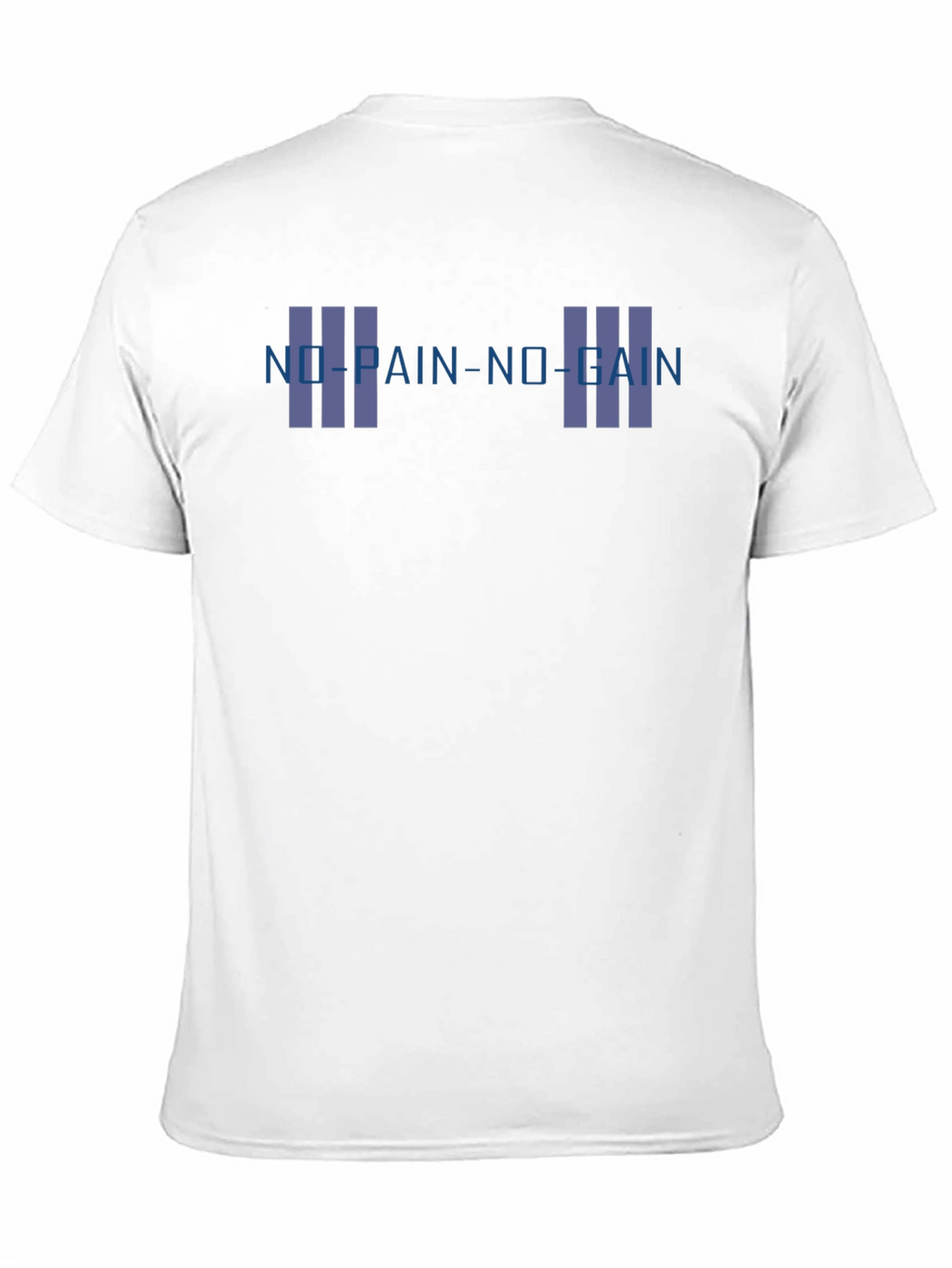No Pain No Gain Graphic T-Shirt - Black