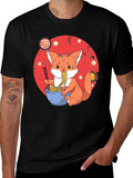 Fox Ramen T-Shirt - Anime Style