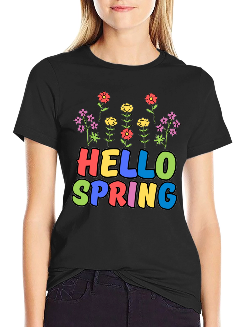 Hello Spring Graphic Tee