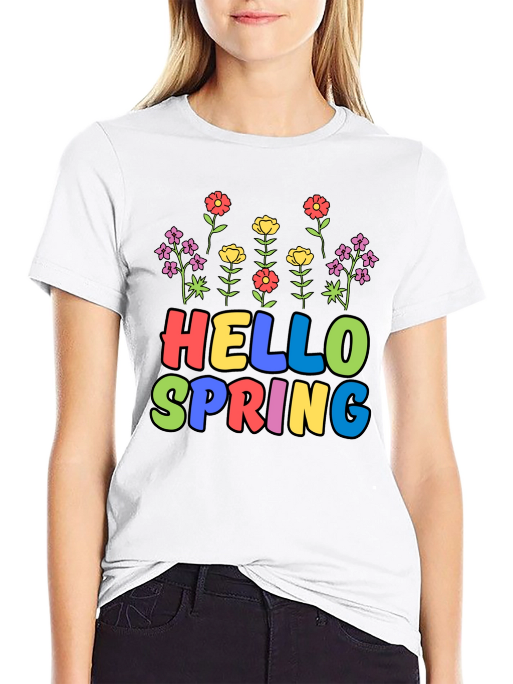 Hello Spring Graphic Tee