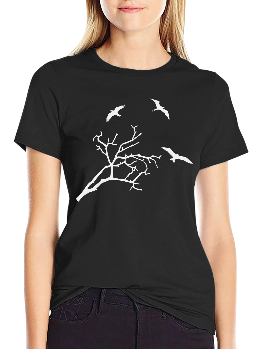 Natures Embrace T-Shirt - Birds and Branches Tee