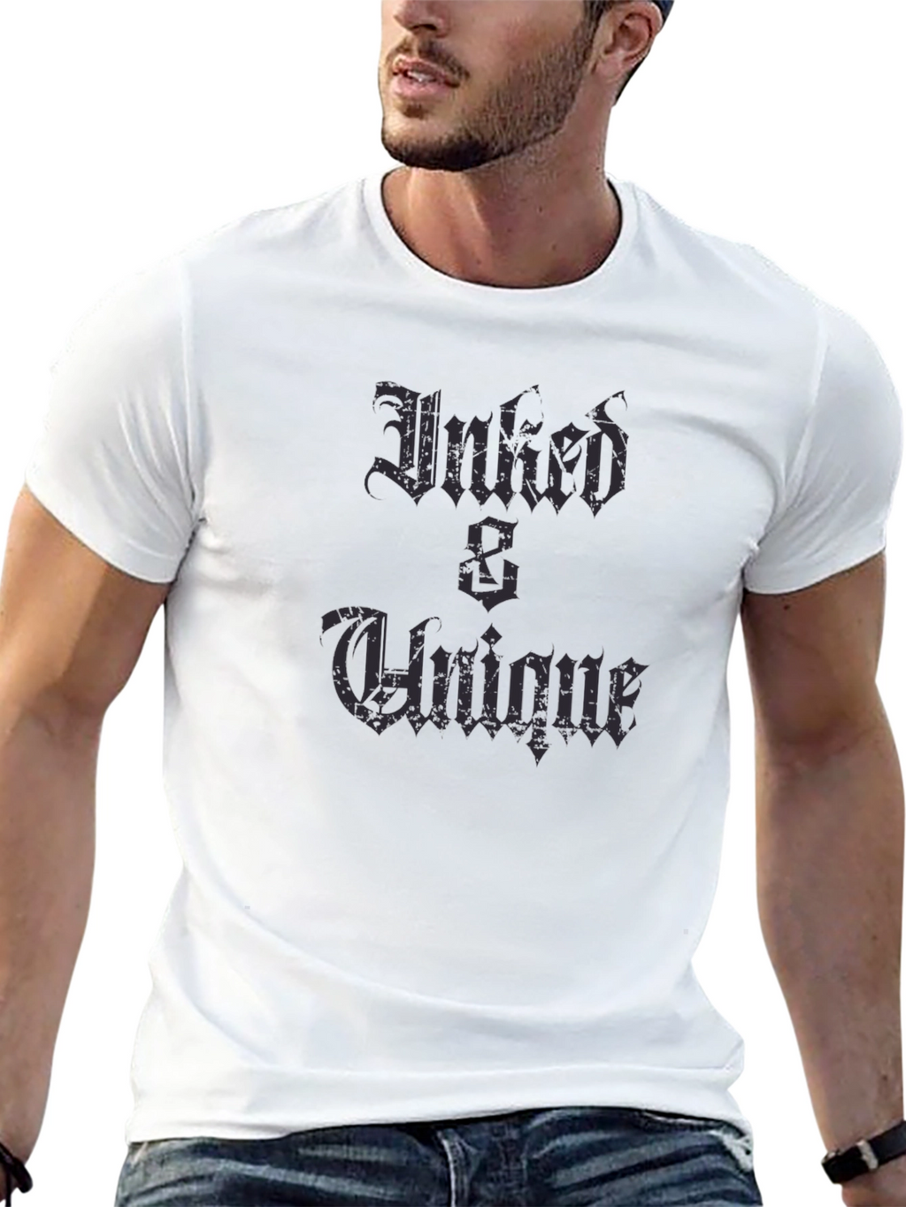 Inked & Unique Graphic Print Tee