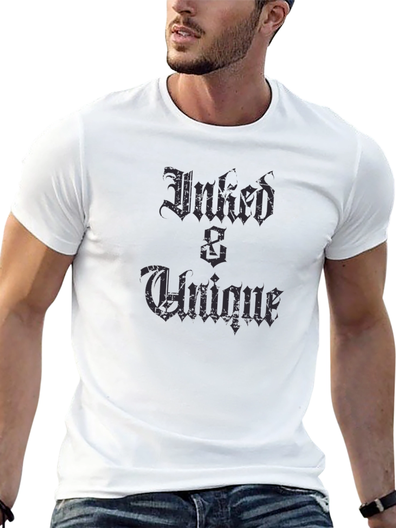Inked & Unique Graphic Print Tee